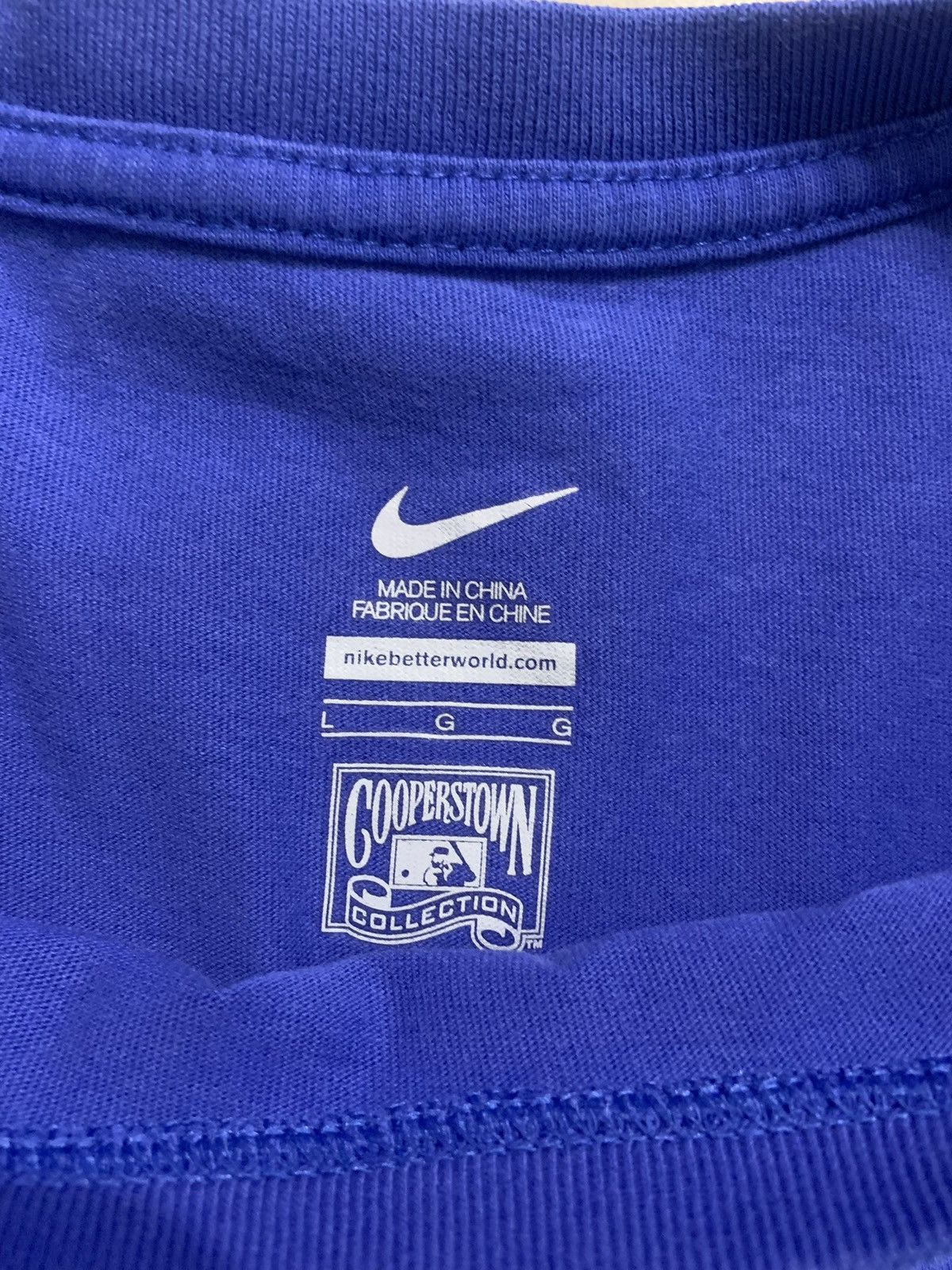 Nike Nike x Cooperstown Collection Chicago Cubs T-shirt Size US L / EU 52-54 / 3 - 3 Thumbnail