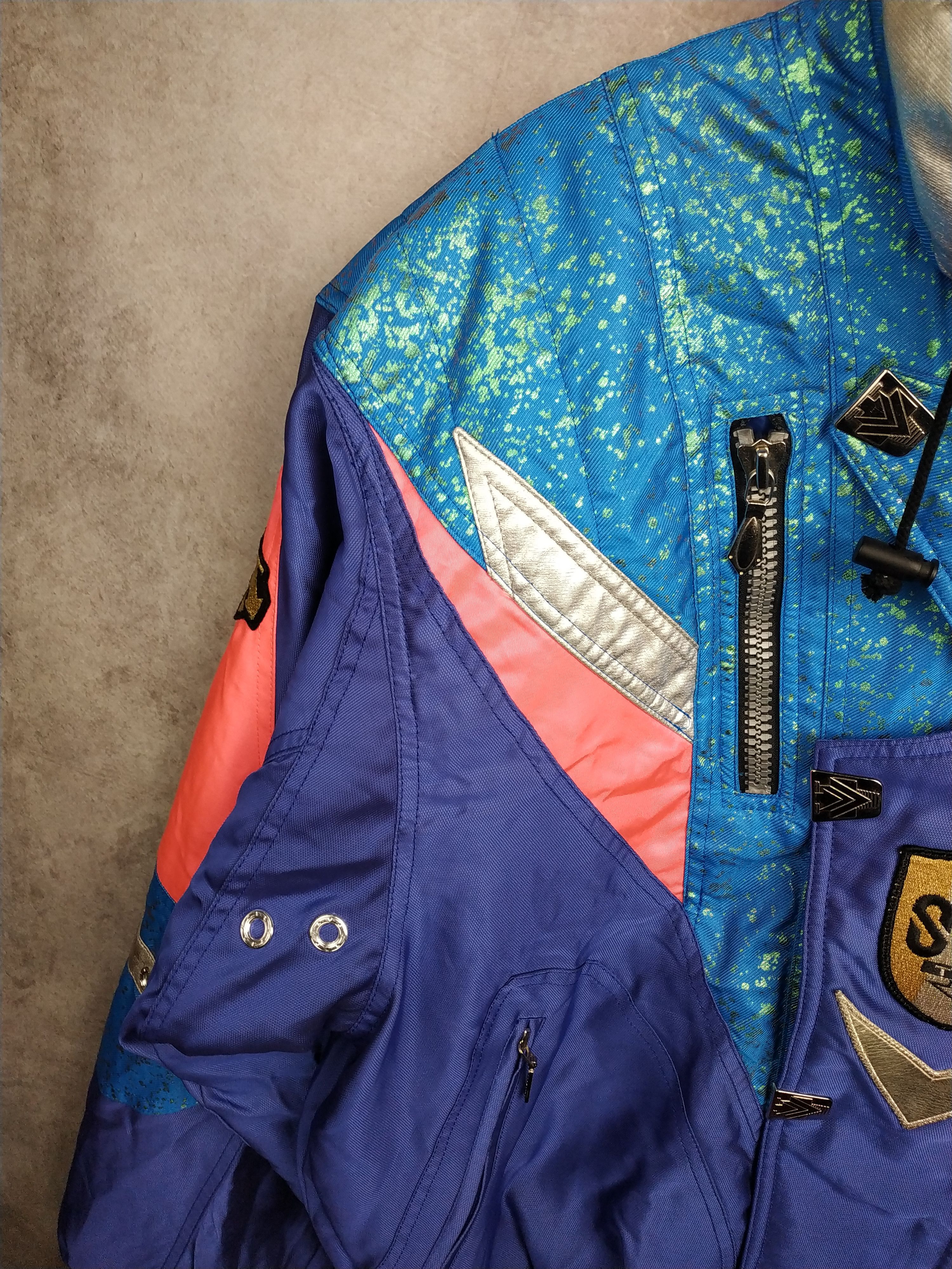 Descente Descente vintage 90s Ski Jacket Size US L / EU 52-54 / 3 - 3 Thumbnail