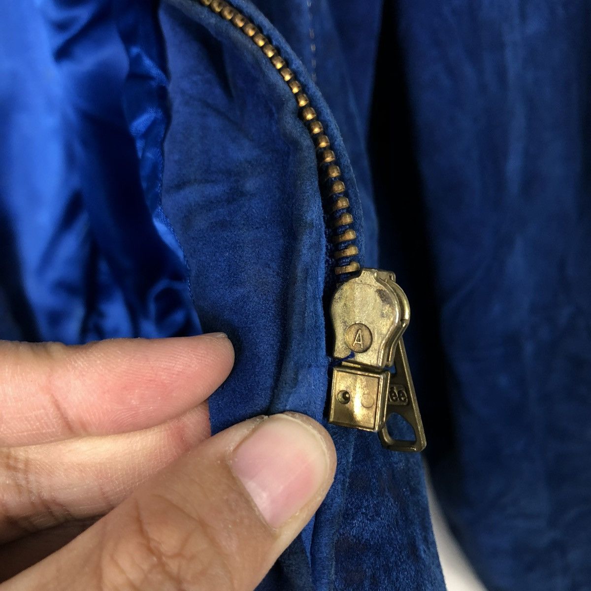 Charles Jourdan 🔥VINTAGE CROPPED SUEDE LEATHER JACKET CHARLES JOURDAN PARIS Size M / US 6-8 / IT 42-44 - 17 Thumbnail