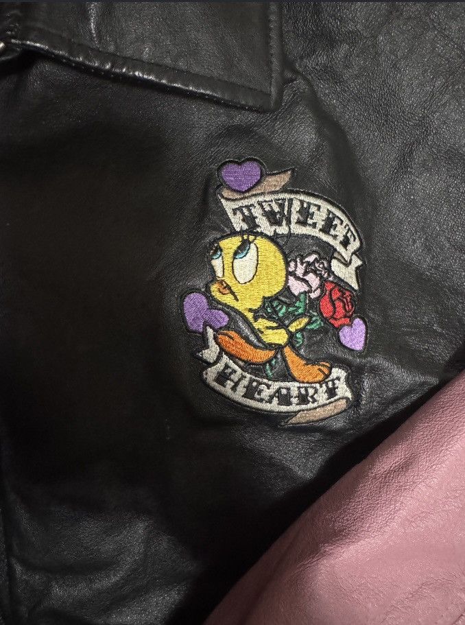 Other Looney Tune Leather Jacket Size US XXL / EU 58 / 5 - 4 Thumbnail
