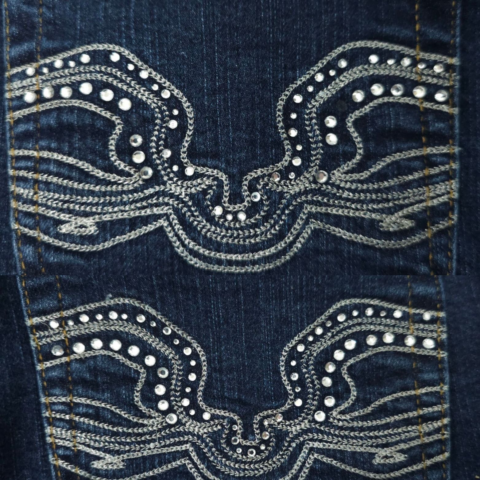 Other NYD Jeans Flare Leg Jeans Womens Size 18 High Rise Dark Wash Size 40" / US 18 - 7 Thumbnail