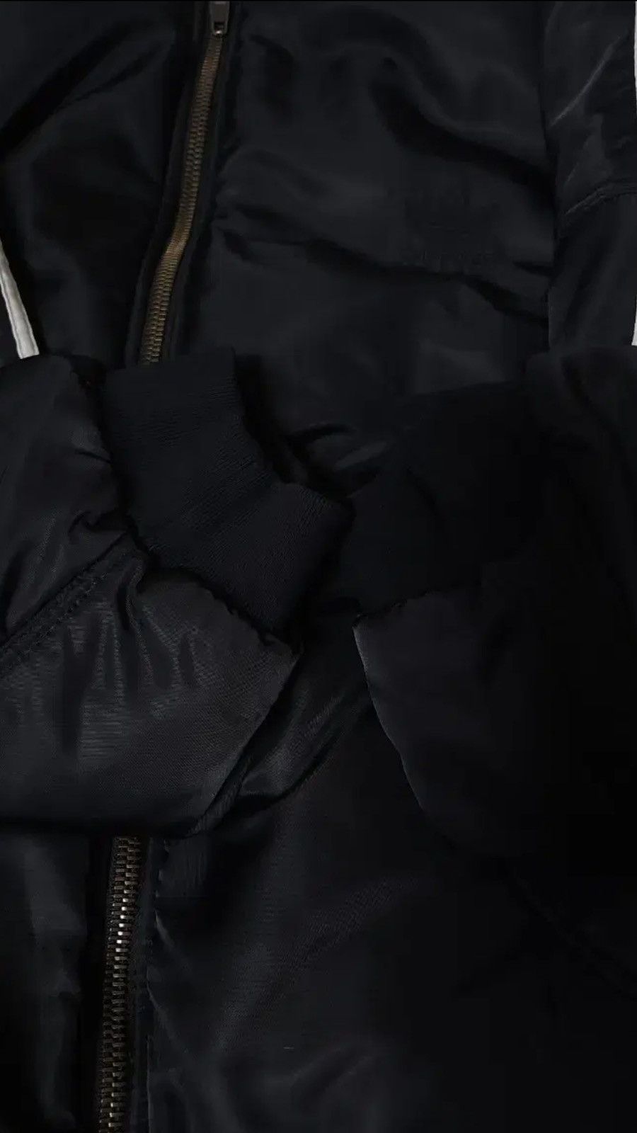 Adidas × Balenciaga Balenciaga x Adidas Ma-1 Bomber Black Size US L / EU 52-54 / 3 - 5 Thumbnail