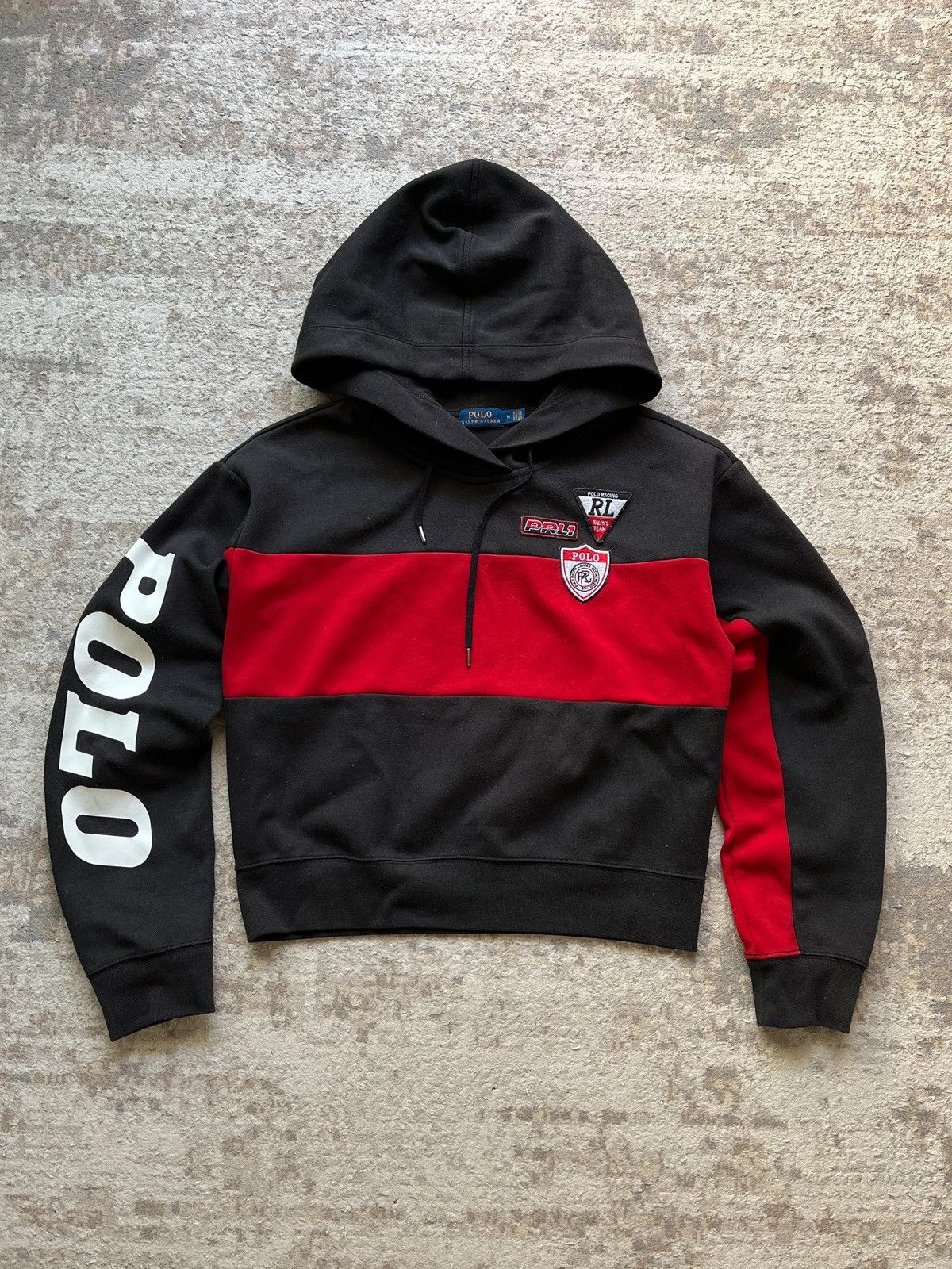 Polo Ralph Lauren Ralph Lauren Polo Racing Retro Hoodie Sz M 2019 Patch Logo Size M / US 6-8 / IT 42-44 - 13 Thumbnail