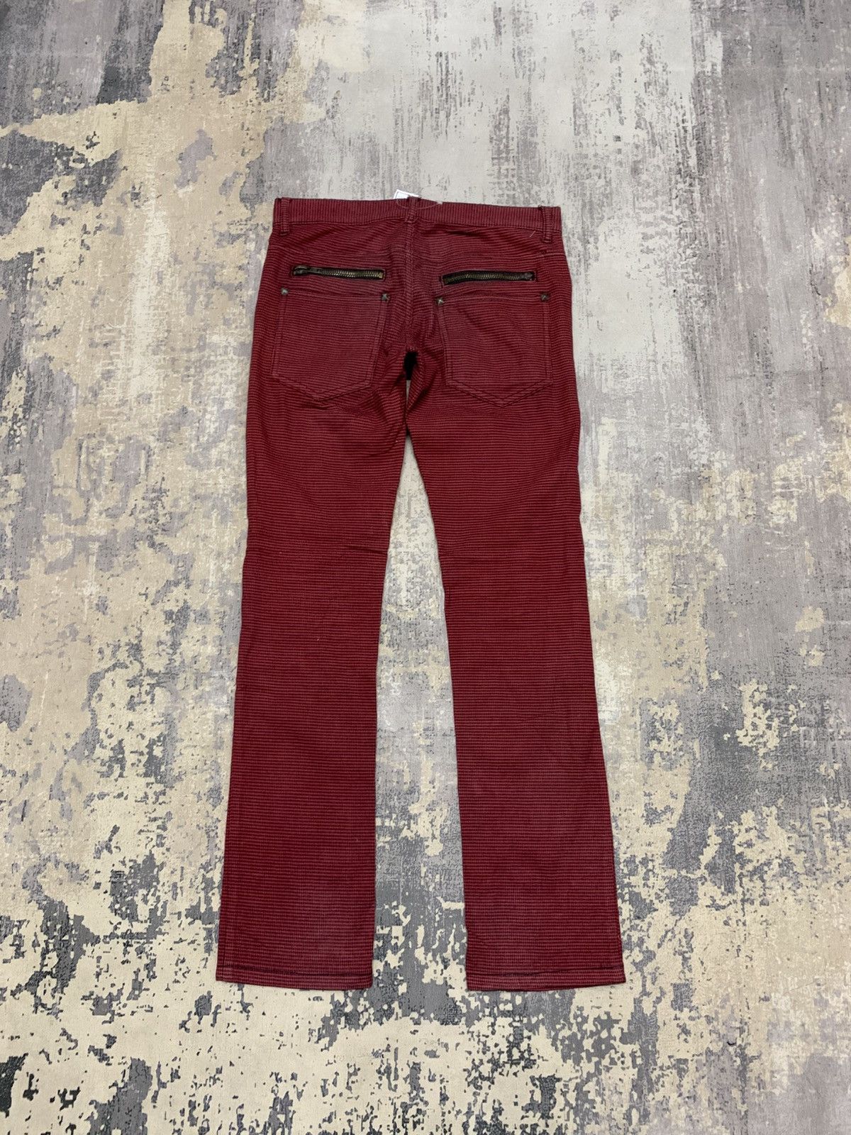 Seditionaries GLAD NEWS Seditionaries Checked Punk Zipper Pant Size US 31 - 7 Thumbnail