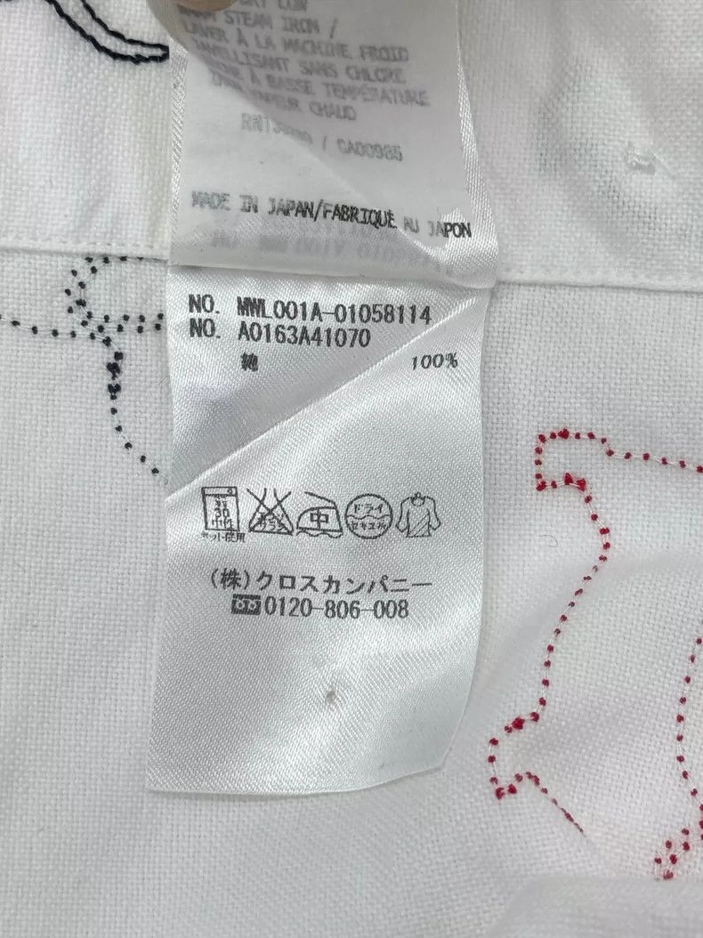Thom Browne Thom Browne Long-sleeved shirt with sausage dog embroidery Size US M / EU 48-50 / 2 - 7 Thumbnail