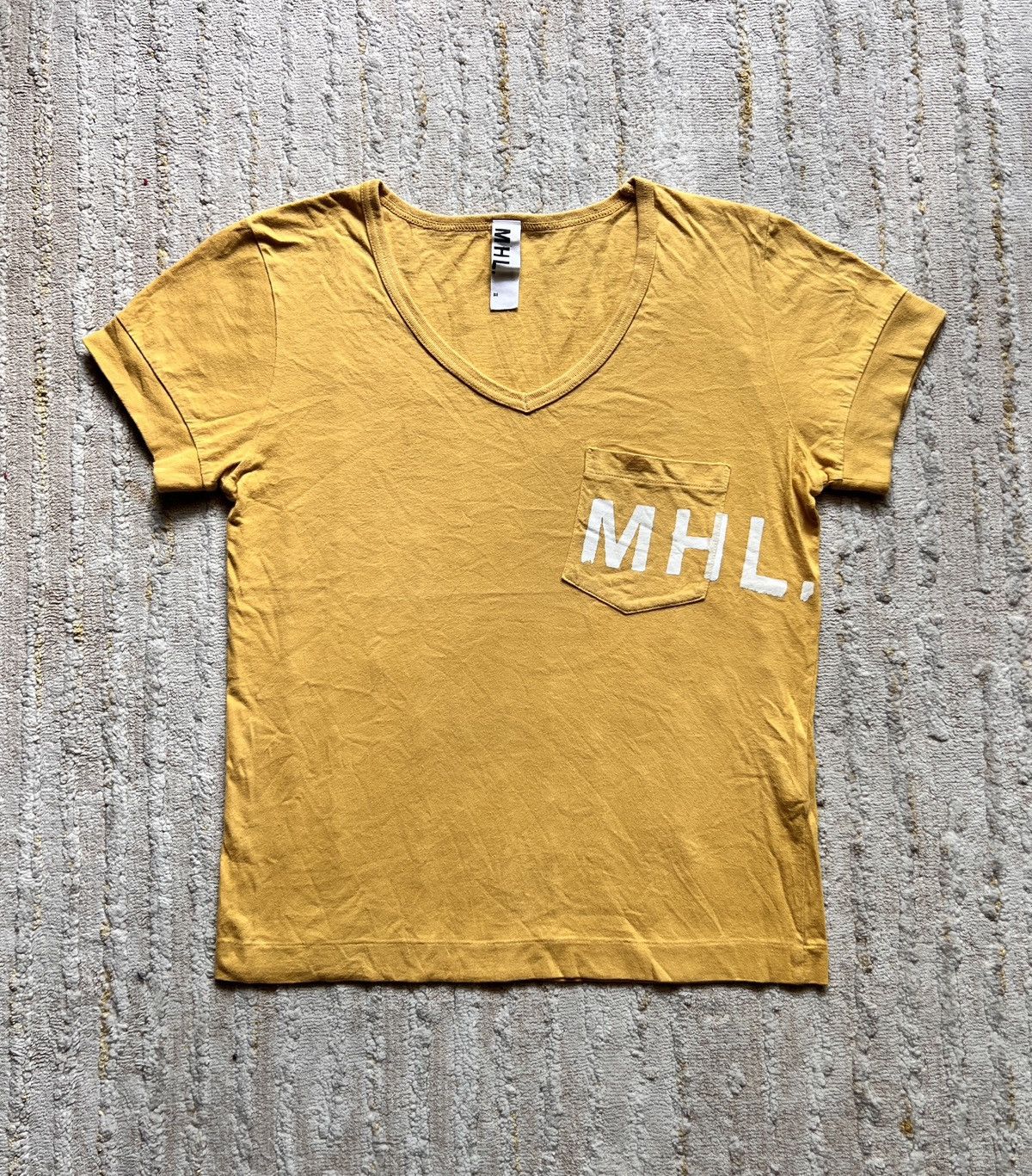 Margaret Howell Basic Single Pocket Tshirt