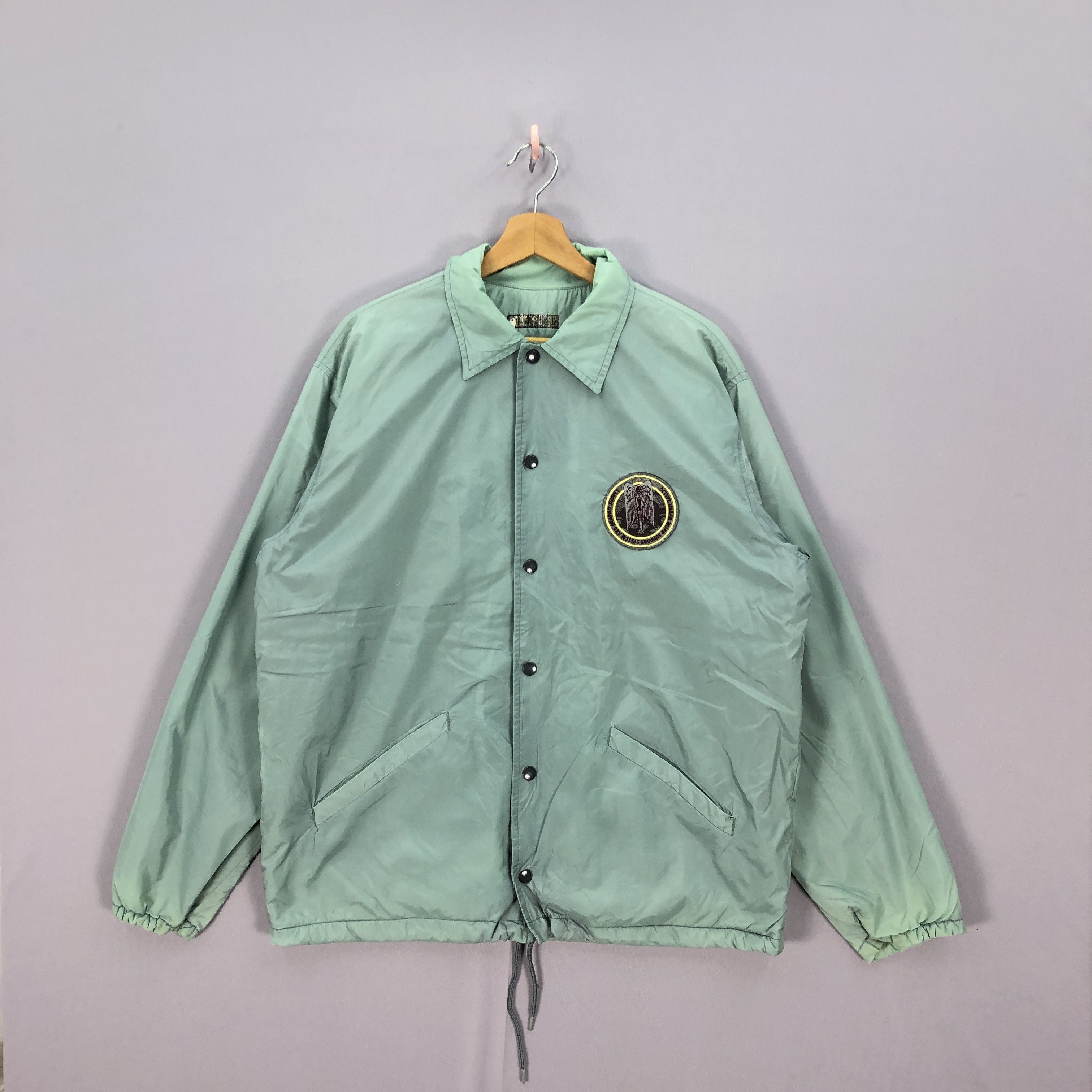 If Six Was Nine Vintage 90s Active Urban Wear Support System Coach Jackets Size US XL / EU 56 / 4 - 1 Thumbnail