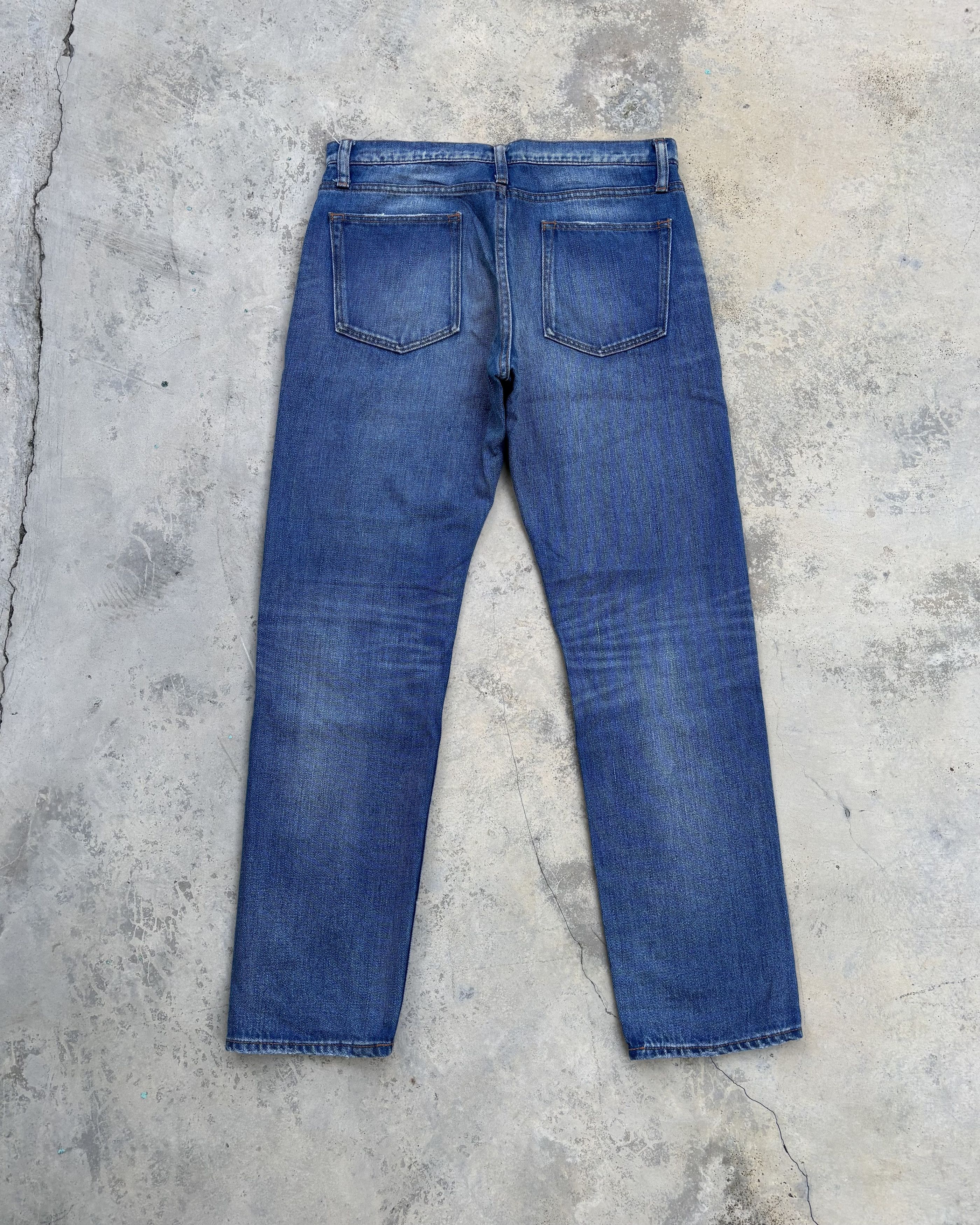 Japanese Brand × Jean × Kapital Vintage Azul By Moussy Patchwork Distressed Denim Jean Size US 31 - 2 Thumbnail