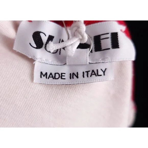 Sunnei Sunnei Logo T-Shirt Size S Mens White Red $175 Size US S / EU 44-46 / 1 - 15 Thumbnail