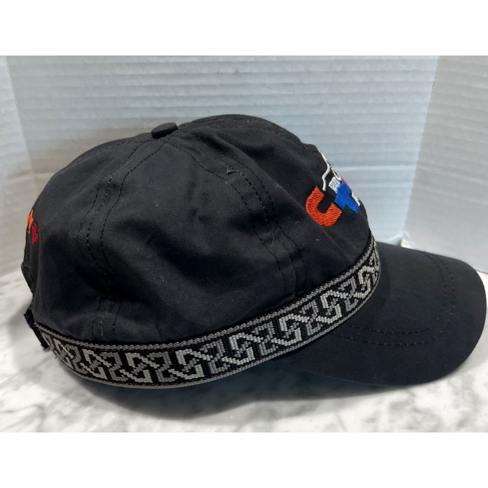 Vintage Cascade Rescue Geometric Snapback Hat Cap Adjustable Embroidered Black One Size Men Cap Size ONE SIZE - 5 Thumbnail