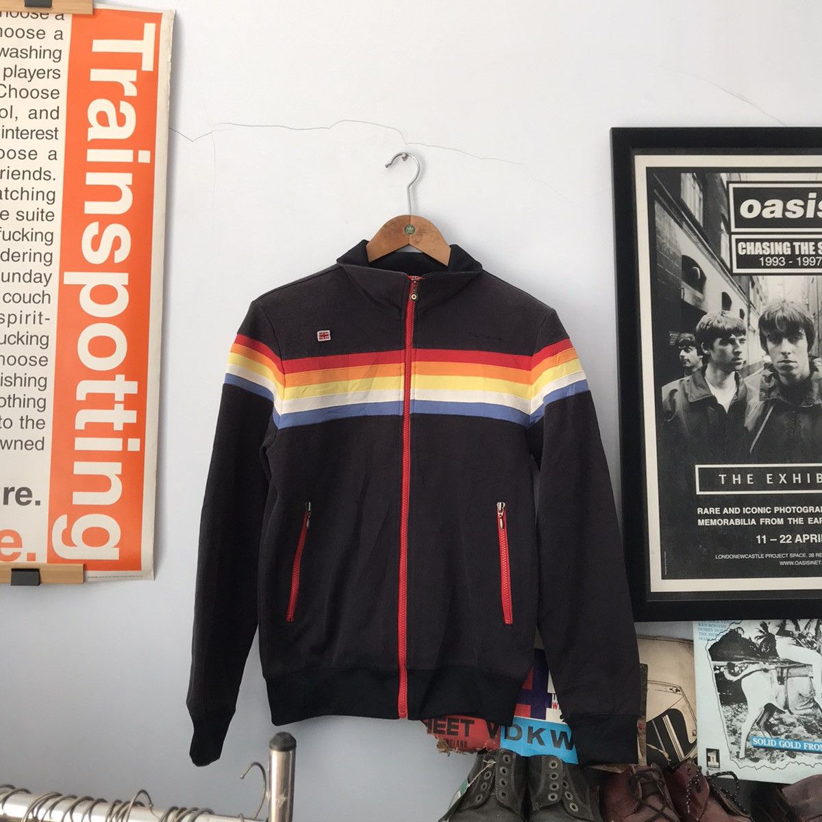 Ben Sherman × Vintage Vintage Ben Sherman Retro Track Tracktop Jacket Oasis noel Size US M / EU 48-50 / 2 - 15 Thumbnail