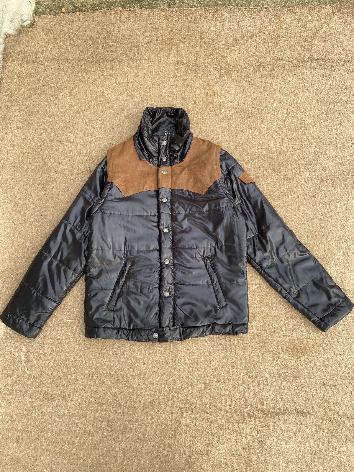 Japanese Brand × Vintage Vintage armer francies puffer jacket Size US L / EU 52-54 / 3 - 1 Thumbnail