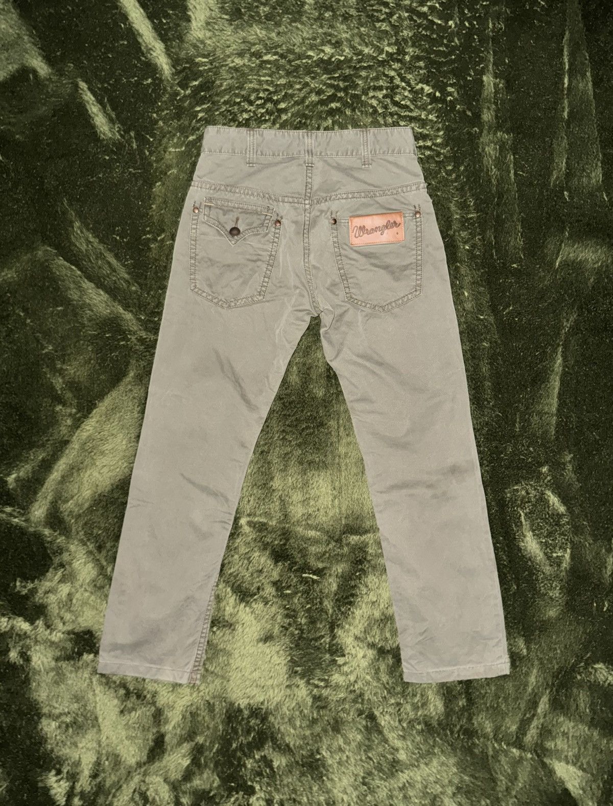 Wrangler [M] wrangler japan military cotton chino pants olive Size US 32 / EU 48 - 9 Thumbnail