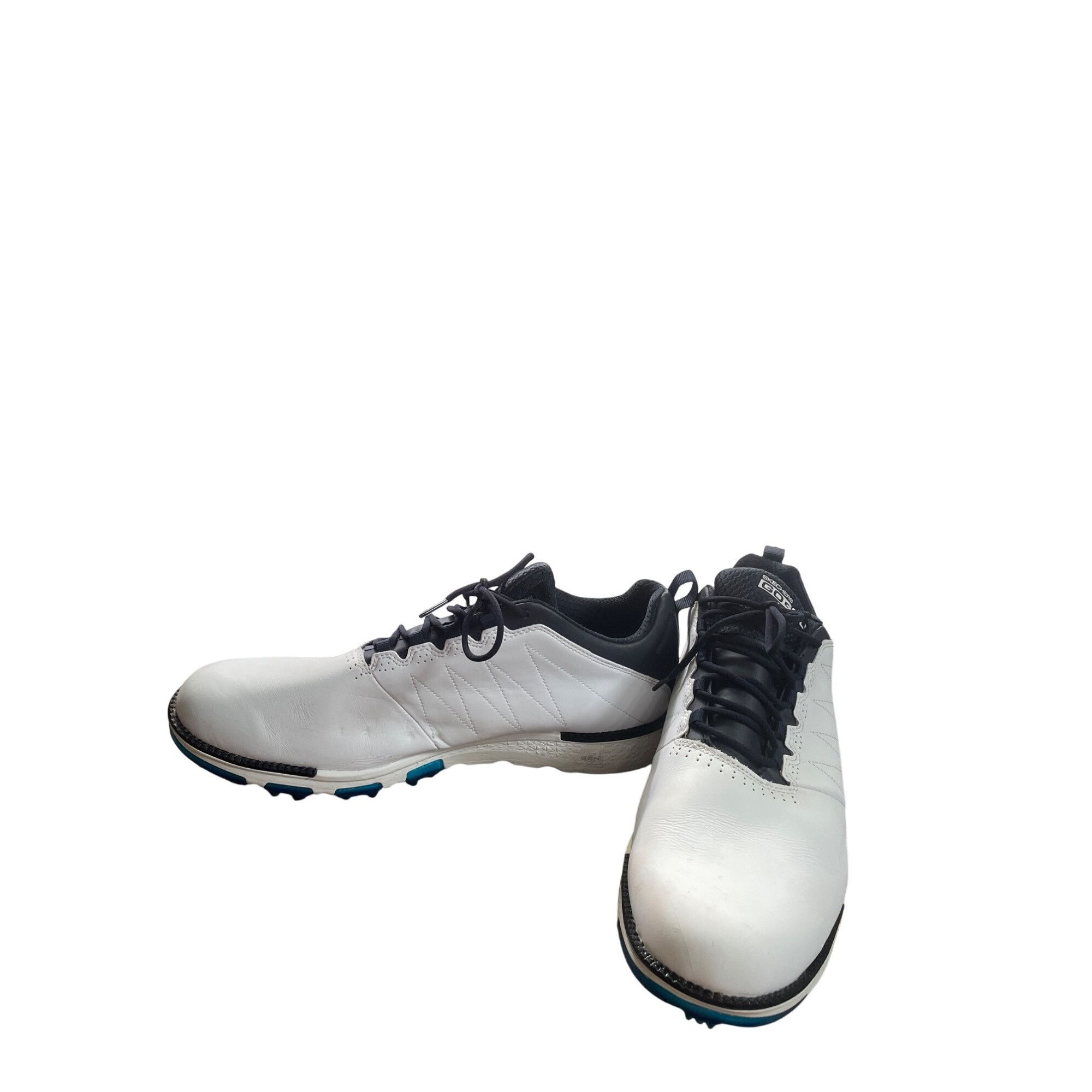 SKECHERS Skechers GoGolf Gen 5 Mens Leather White Sneakers Shoes Size Size US 11.5 / EU 44-45 - 2 Thumbnail
