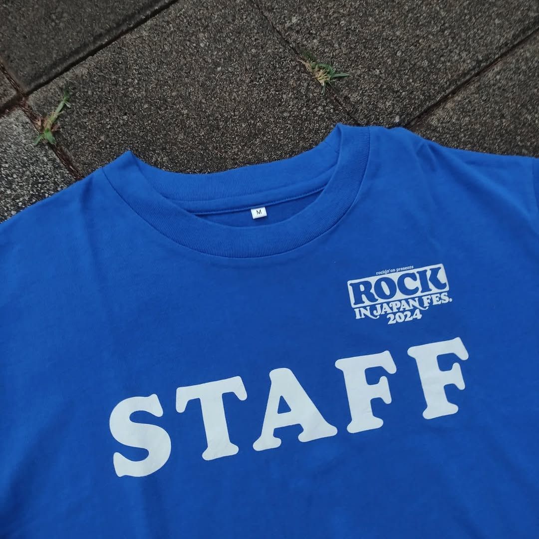 Band Tees Rock in Japan Festival 2024 Staff Tee Size US M / EU 48-50 / 2 - 3 Thumbnail