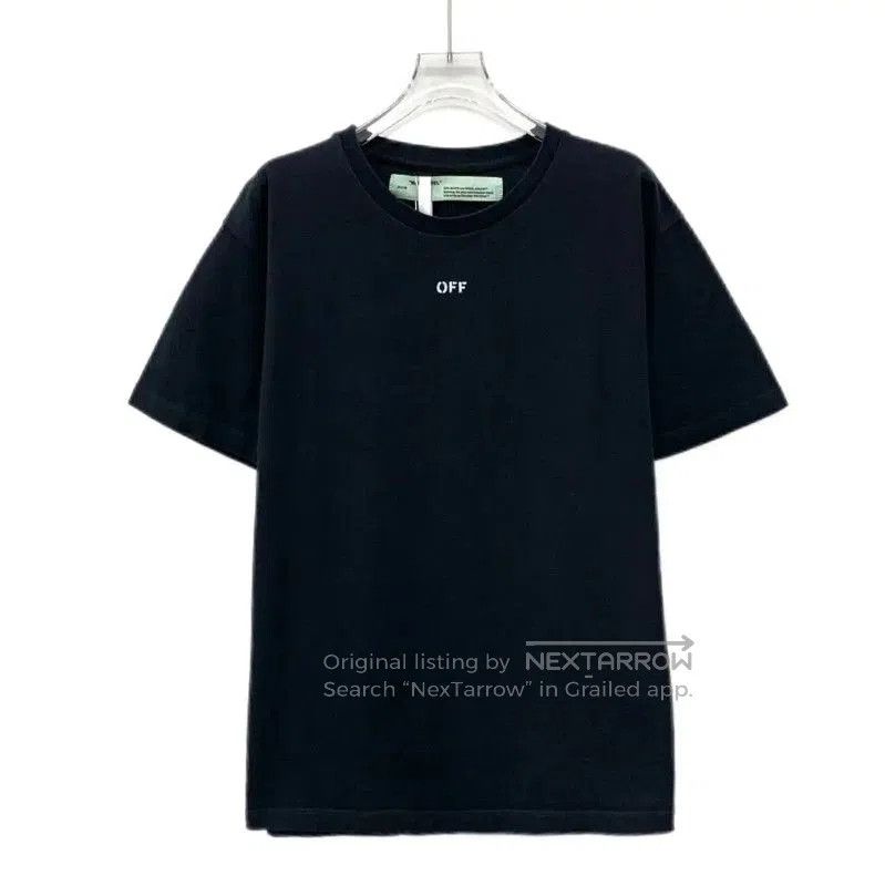 Off-White Off-White Black Cotton Short Sleeve T-Shirt . Size US XL / EU 56 / 4 - 1 Thumbnail