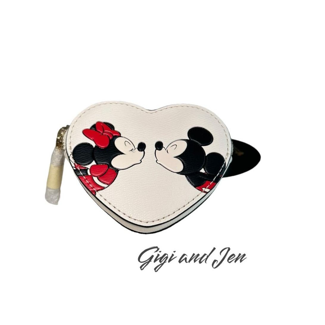 Kate Spade Kate Spade Minnie and Mickey Heart 3d Coin Purse Bag Charm Size ONE SIZE - 5 Thumbnail