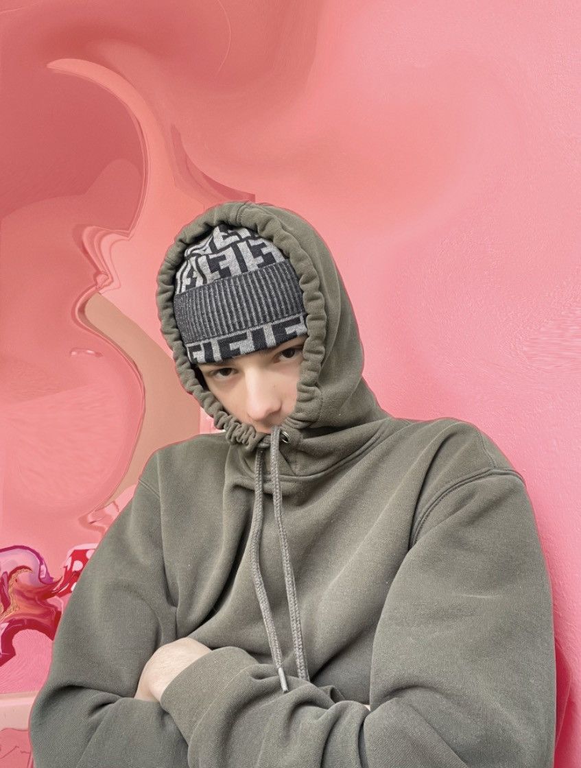 image of Fendi Vintage Hat 90's in Grey, Men's