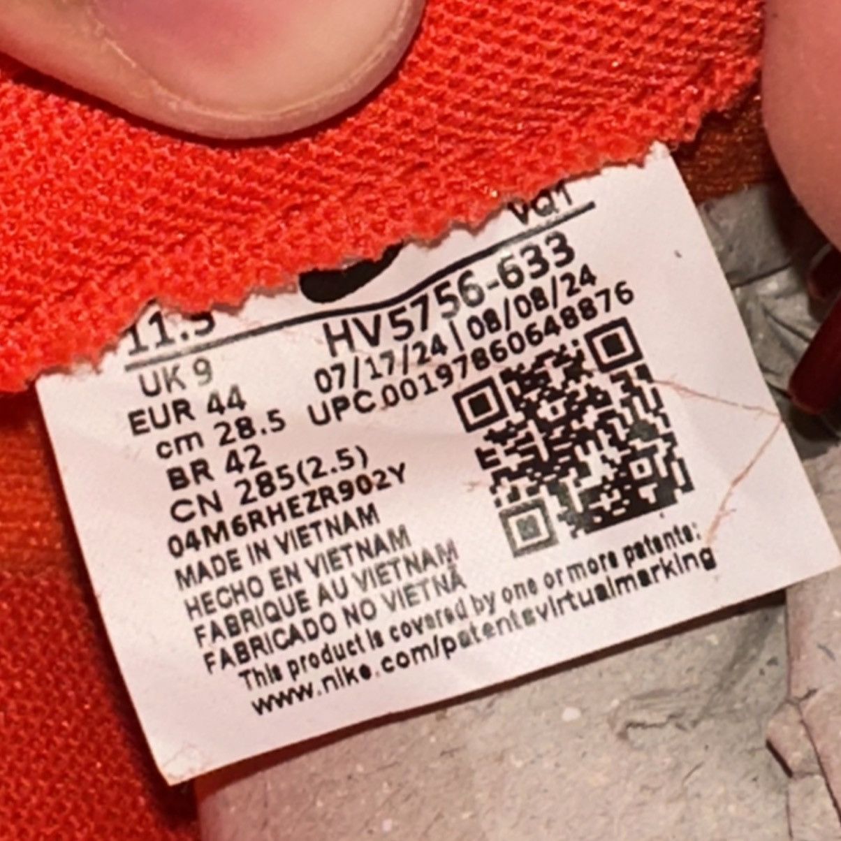 Nike Size 11.5W (10M) -Nike Dunk Low SE Valley Of Fire HV5756-633 Size US 11.5 / IT 41.5 - 6 Thumbnail