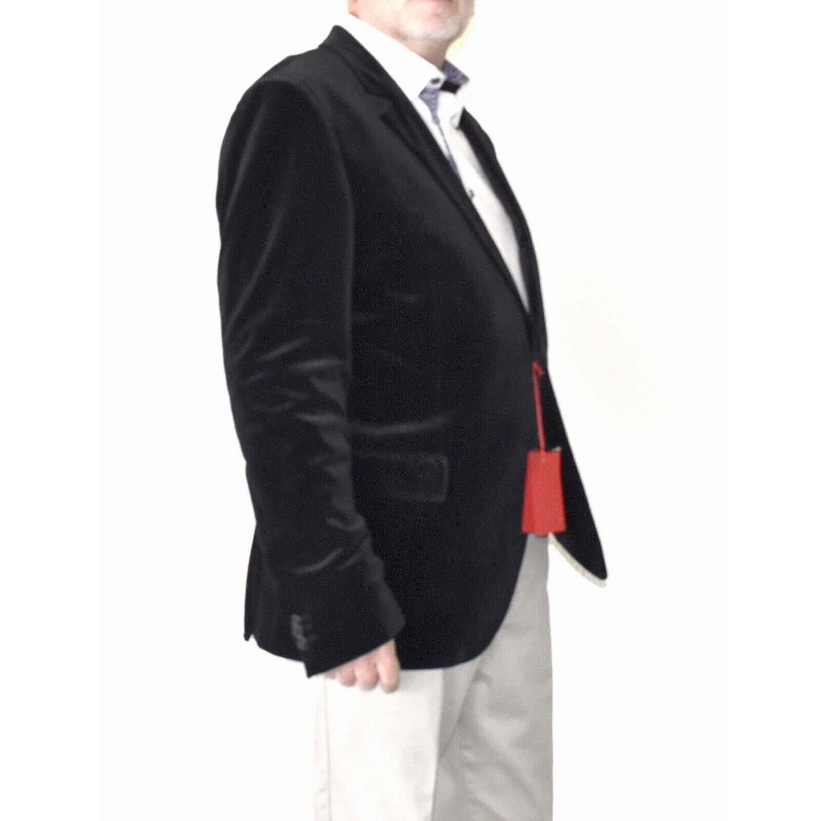Hugo Boss HUGO BOSS Velvet Extra Slim Soft Constructed Blazer 46R $595 Size 46R - 2 Thumbnail