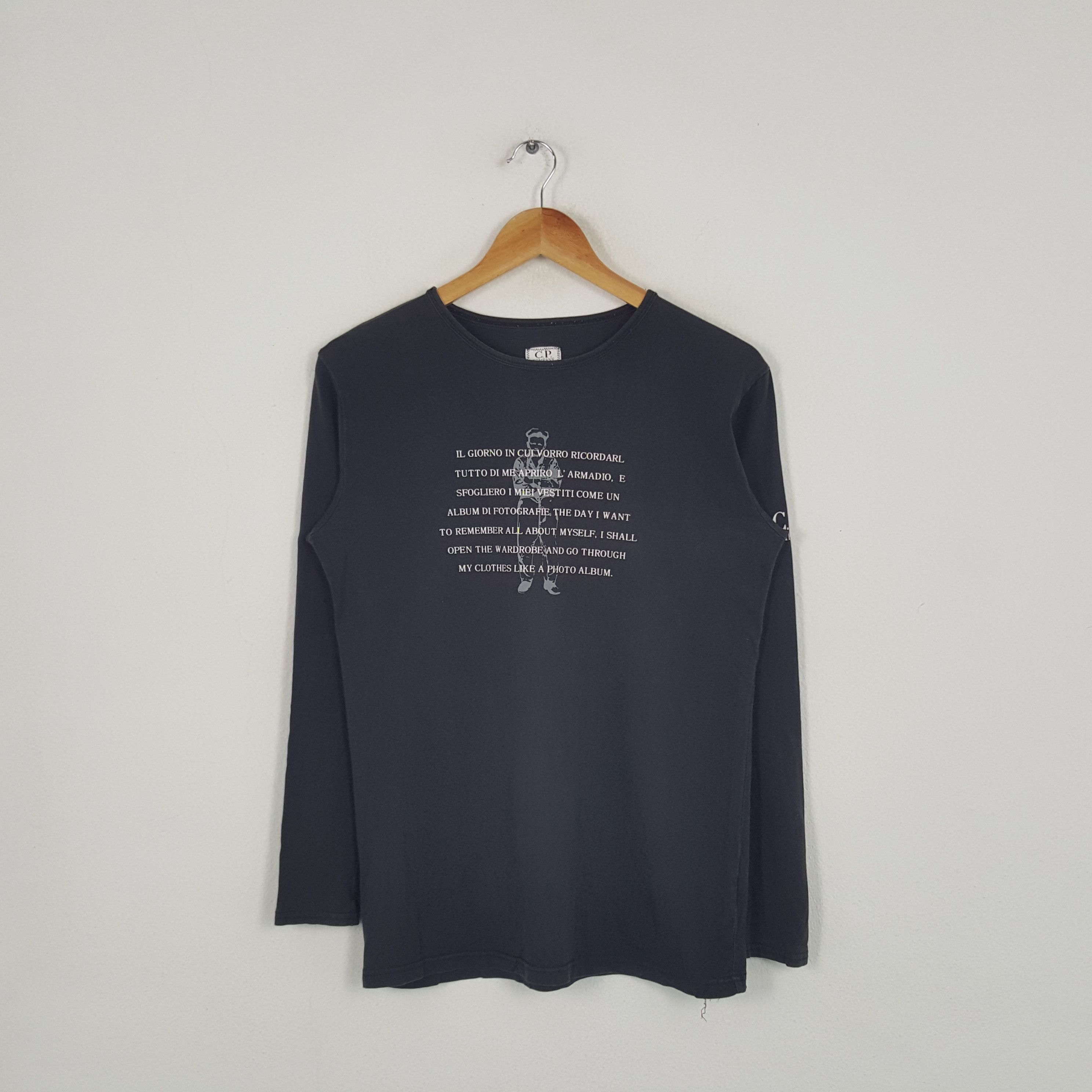 C.P. Company × Vintage Vintage C.P. Company Italian Brand Tshirt Size US S / EU 44-46 / 1 - 1 Thumbnail
