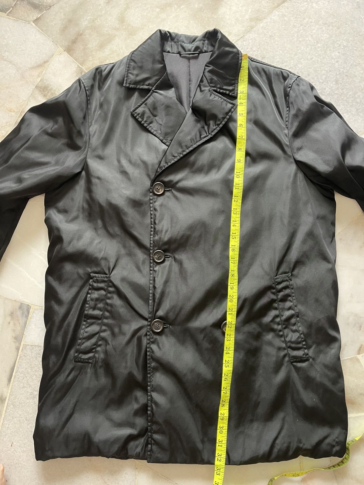 Prada Vintage Prada Nylon Long Coat 96 Size US L / EU 52-54 / 3 - 17 Thumbnail