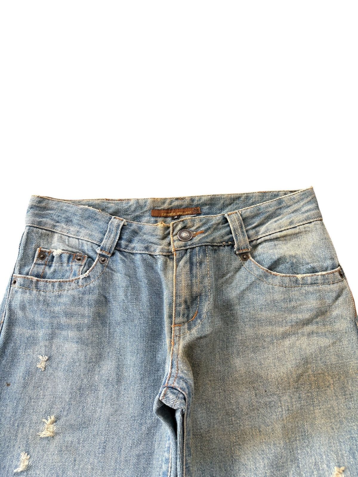 Hysteric Glamour Vintage Y2K Japanese Brand Distressed Flare Jeans Size 29" - 4 Thumbnail