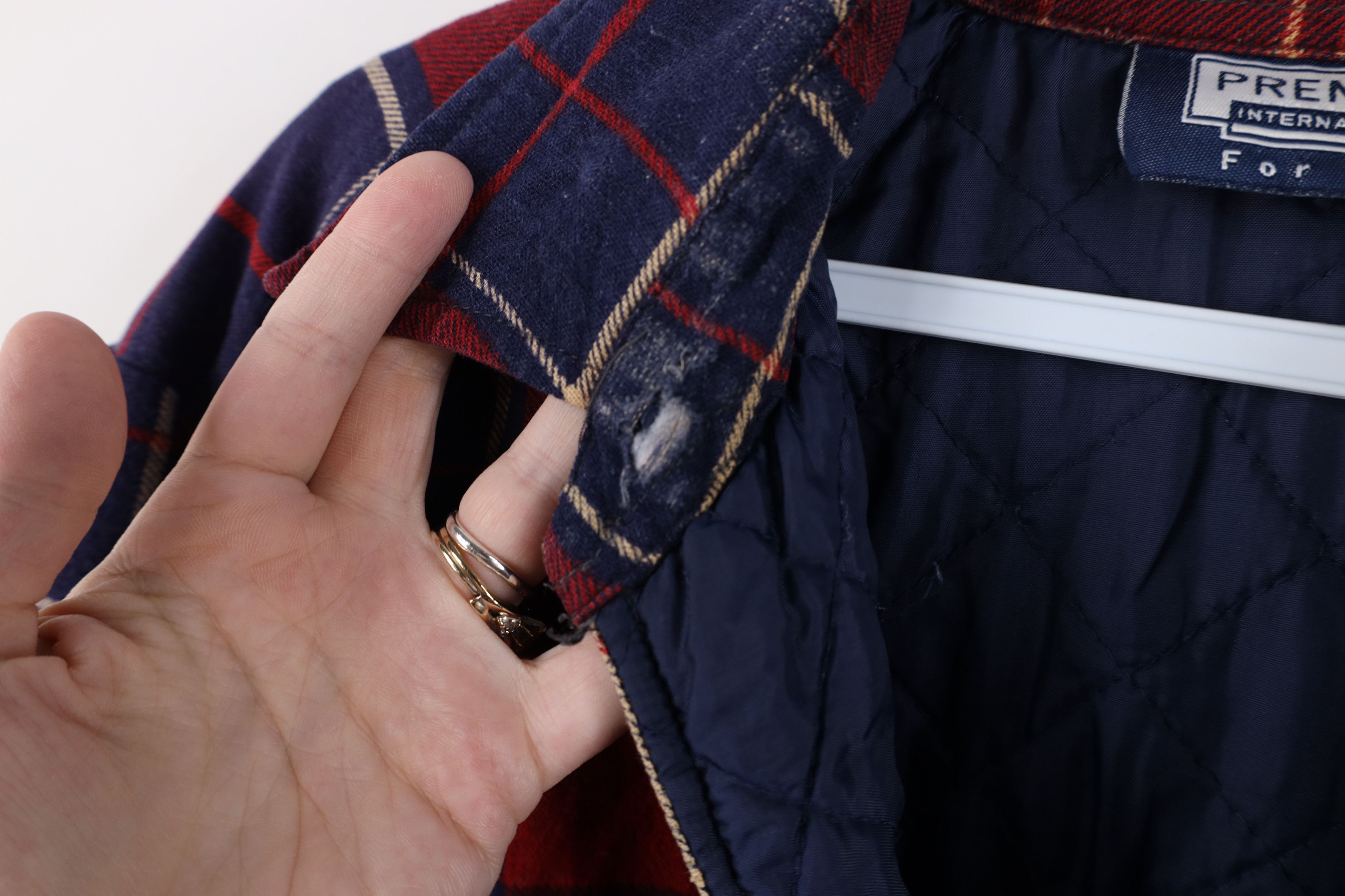 Vintage Vintage 90s Streetwear Flannel Button Shirt Jacket Jac Shirt Size US M / EU 48-50 / 2 - 9 Thumbnail