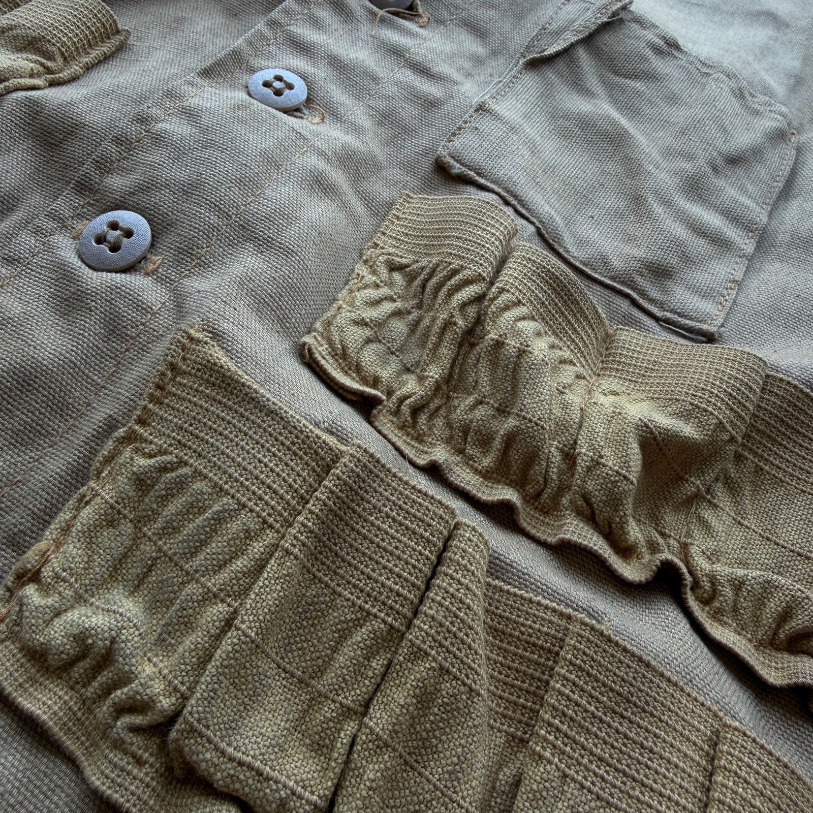 Sears Vtg 70s Sears Active Sportswear Khaki Utility Hunting Vest Size US M / EU 48-50 / 2 - 4 Thumbnail