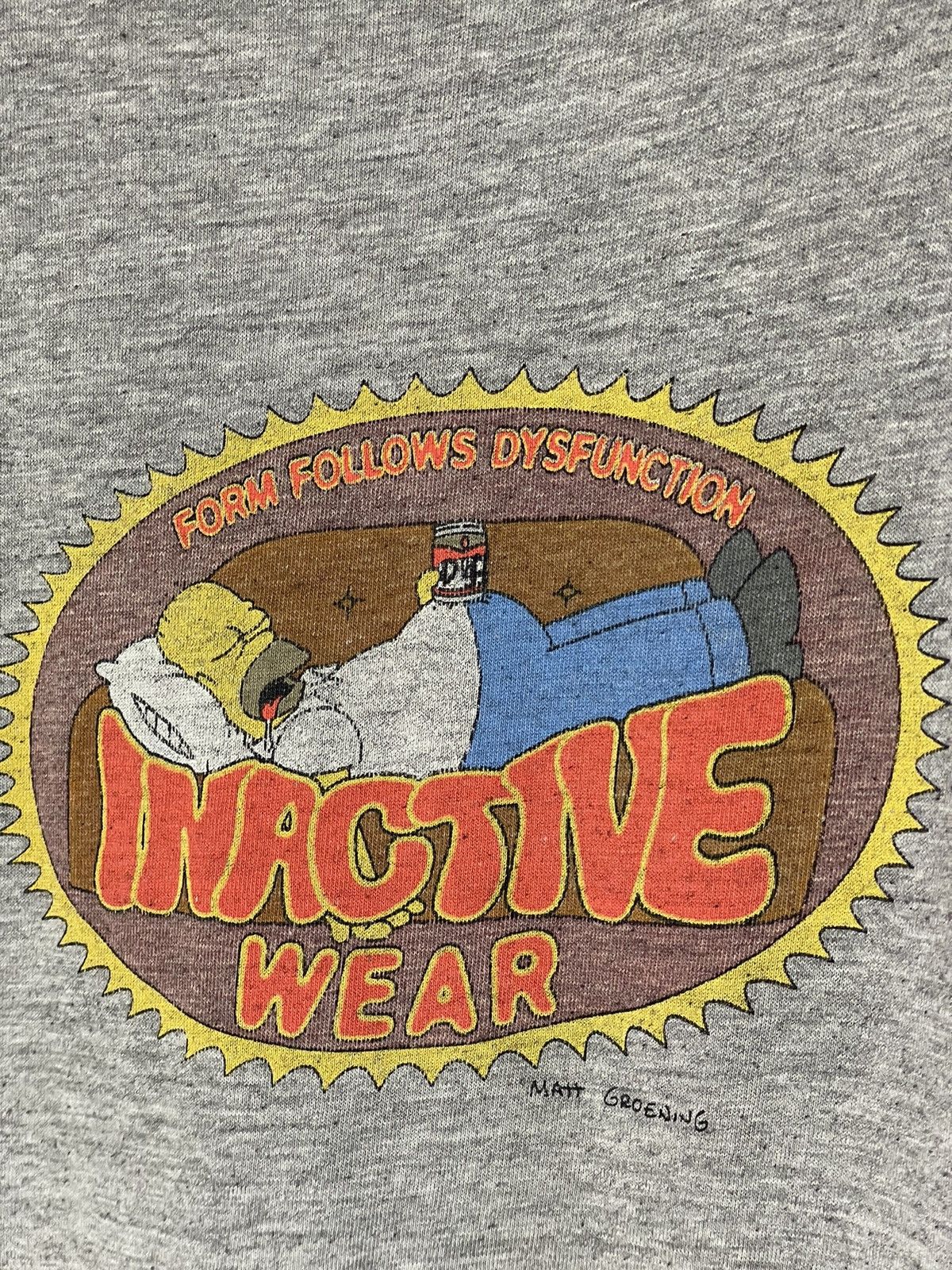 Anime × Band Tees × The Simpsons The Simpson T-shirt anima vintage homer size Medium Size US XL / EU 56 / 4 - 6 Thumbnail