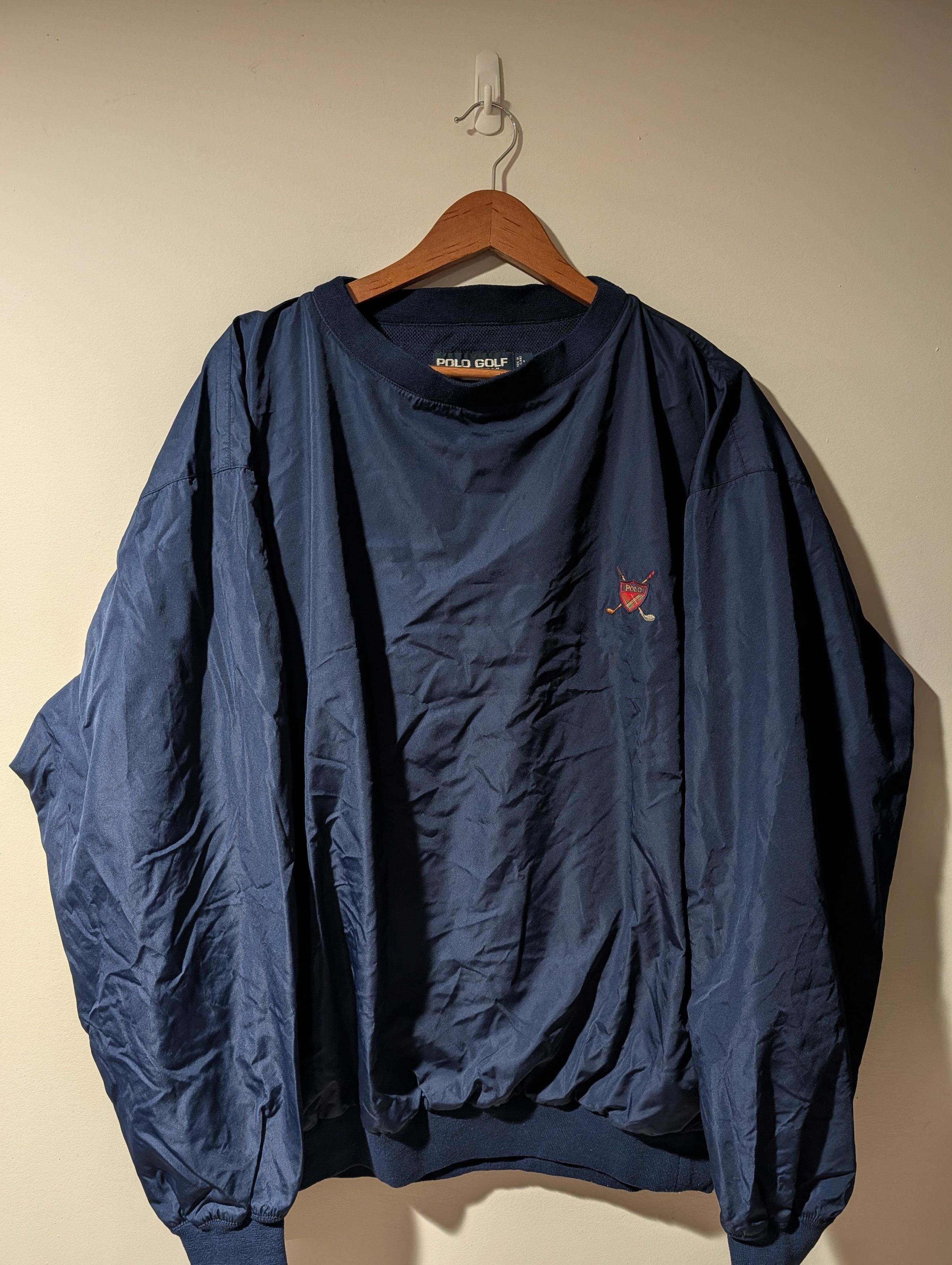 Polo Ralph Lauren VTG Polo Golf Ralph Lauren Windbreaker Pullover Gorpcore Size US XL / EU 56 / 4 - 1 Thumbnail