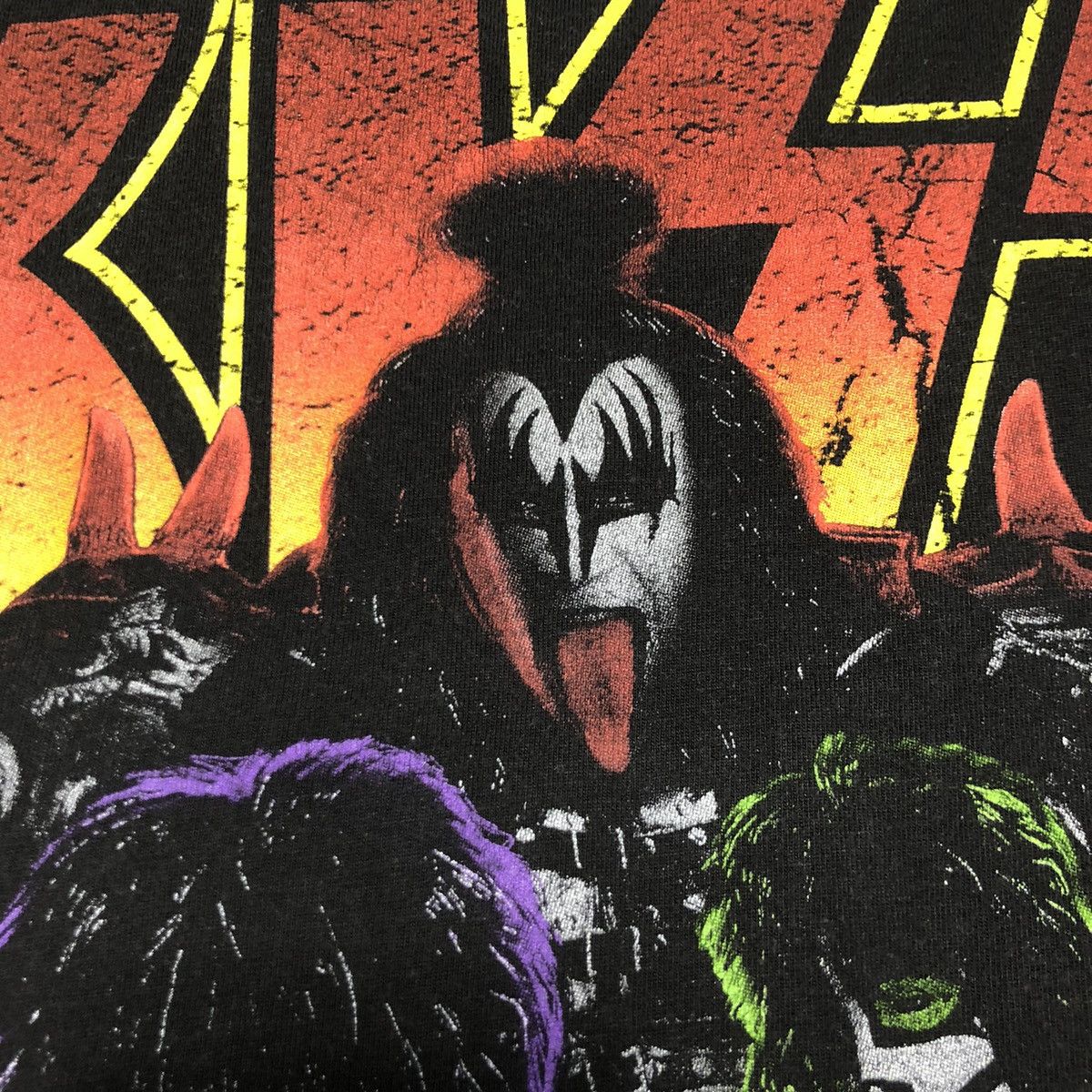 Band Tees × KISS × Vintage Vintage KISS Tour T-shirt Band Rock Y2K 00s 90s Graphic Size US XL / EU 56 / 4 - 4 Thumbnail