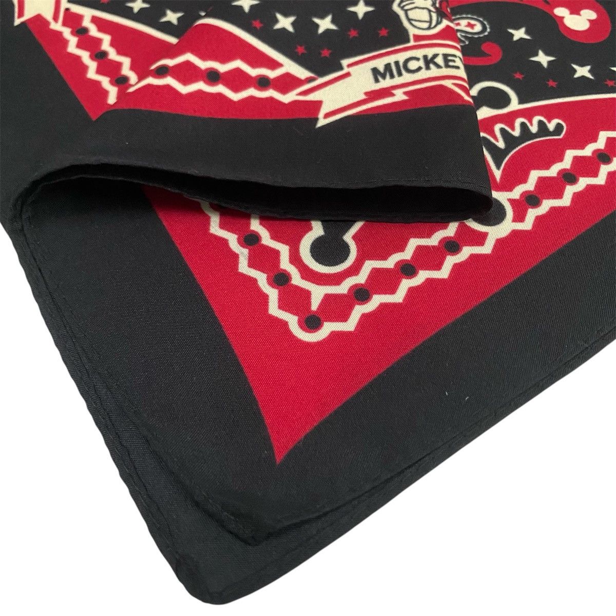 Designer × Mickey Mouse × Vintage Vintage mickey / Bandana / Neckerchief Size ONE SIZE - 4 Thumbnail