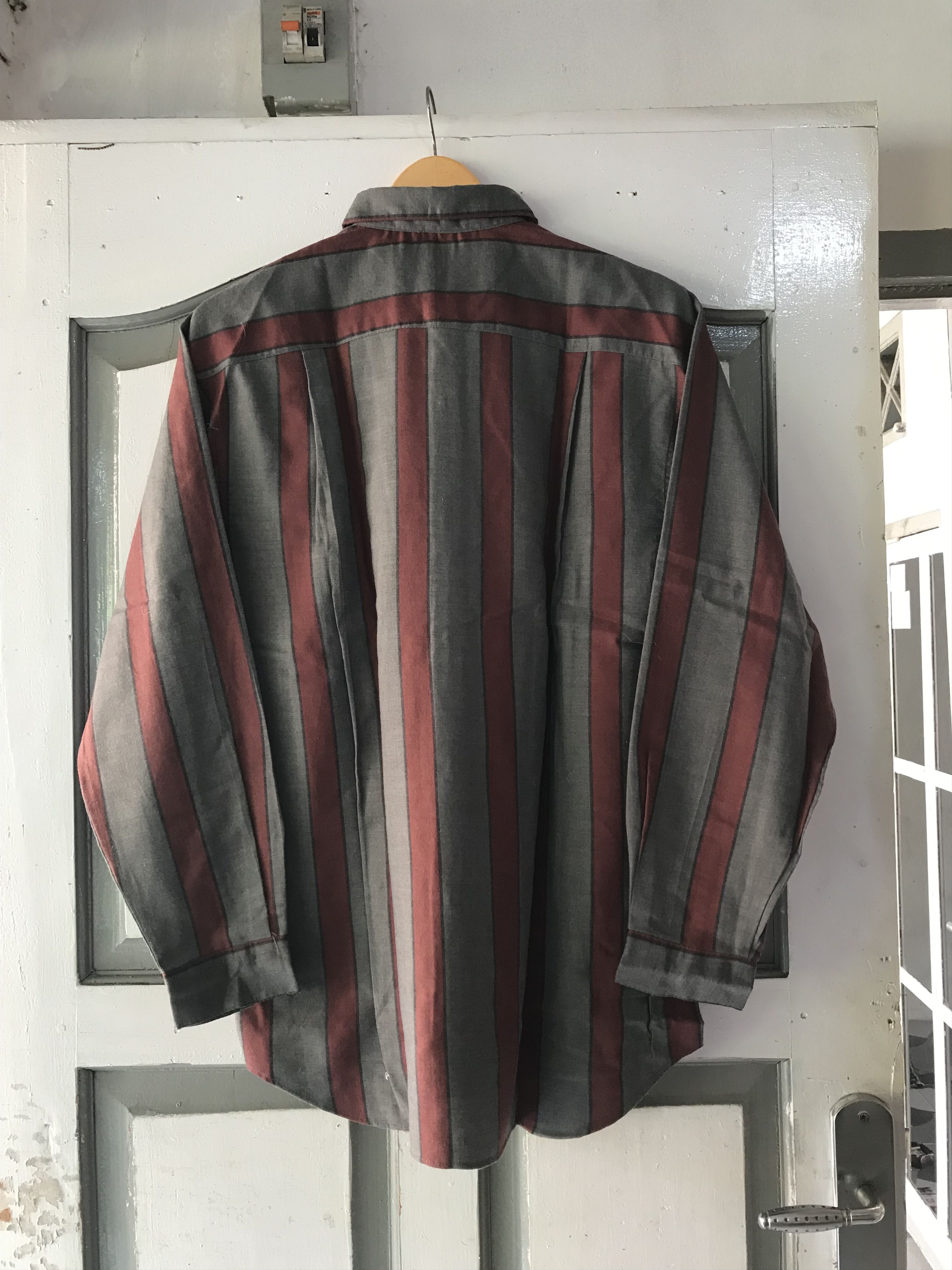 Yohji Yamamoto Yohji Yamamoto Y's Stripe Shirts Size US L / EU 52-54 / 3 - 3 Thumbnail