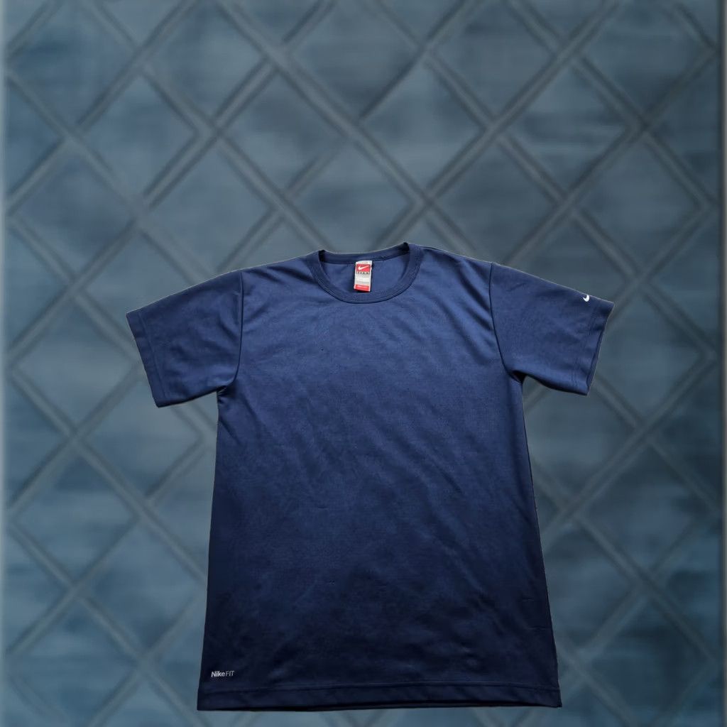 Nike Vintage Nike MLB Training T-Shirt Men’s Large Blue Short Sleeve Crew Neck Athletic Fit Dry Comfortable Logo Sports BaseBall 90s Mens Size US L / EU 52-54 / 3 - 1 Thumbnail