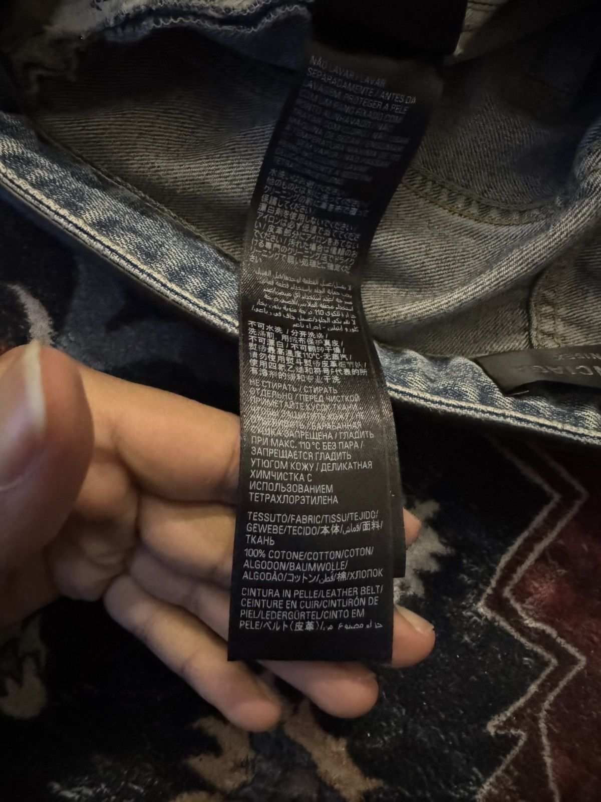 Balenciaga BALENCIAGA DENIM WITH BELT Size US 29 - 10 Thumbnail
