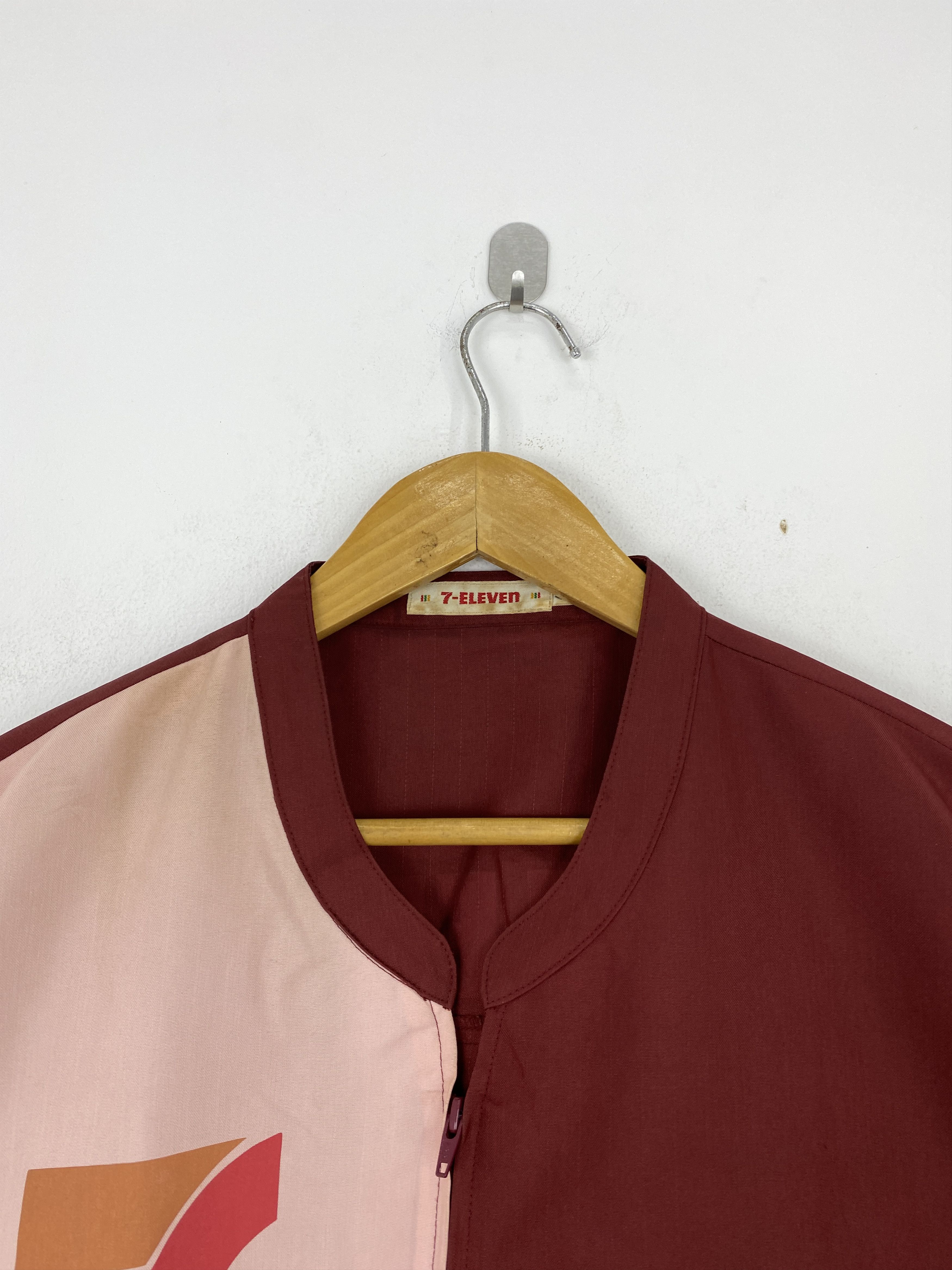 Japanese Brand × Vintage Vintage 7 Eleven Worker Jacket Shirt Short Sleeve J1975 Size US XXL / EU 58 / 5 - 13 Thumbnail