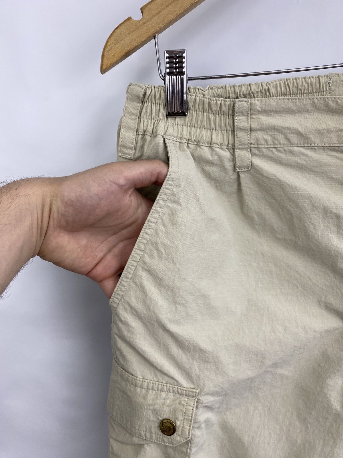 Fjallraven Vintage 90s Fjallraven Shorts Rare Retro Hype Y2K Size US 32 / EU 48 - 4 Thumbnail