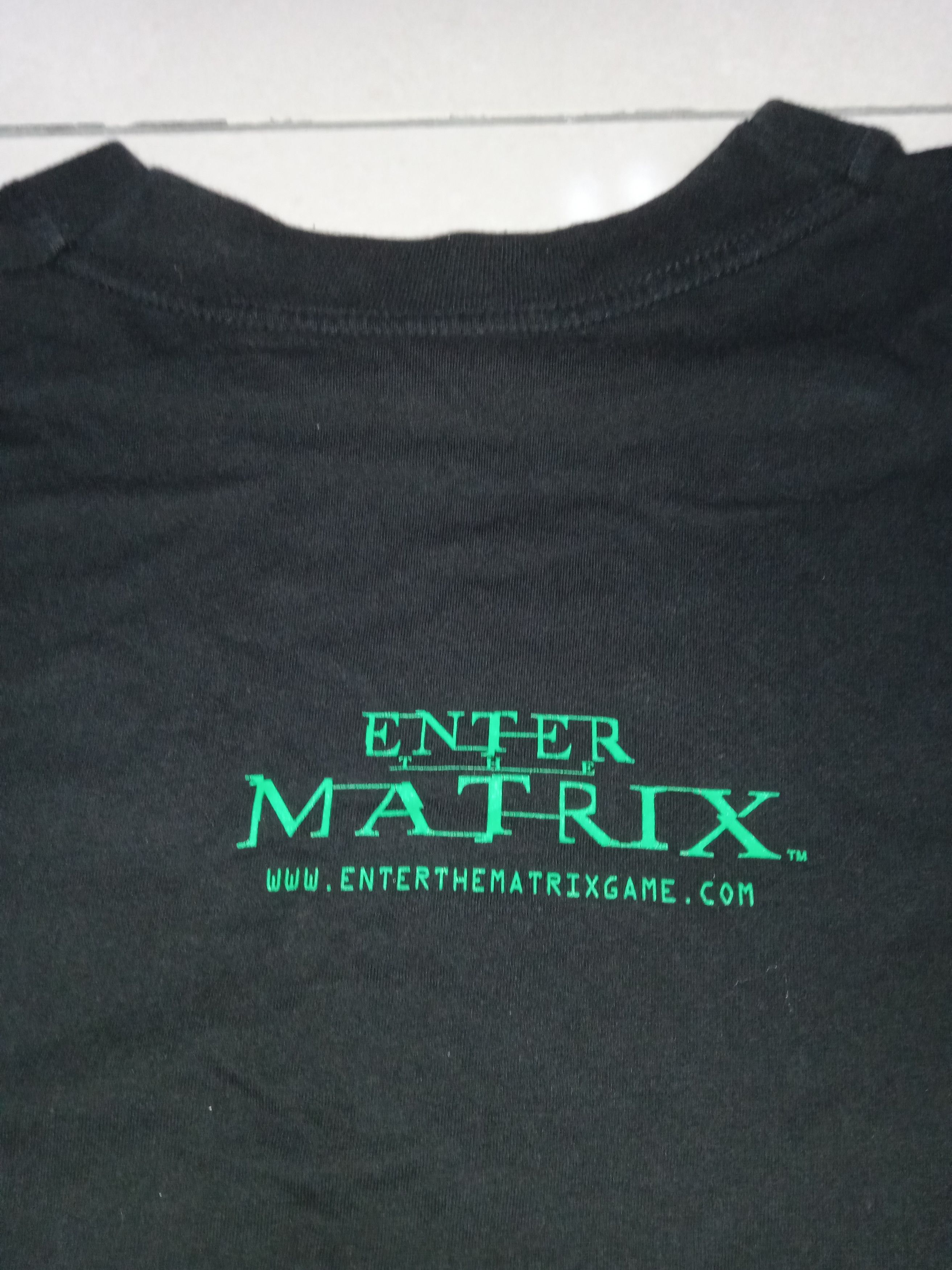 Vintage Vintage Enter the Matrix 2003 T Shirt Keanu Reeves PS2 Size US L / EU 52-54 / 3 - 3 Thumbnail