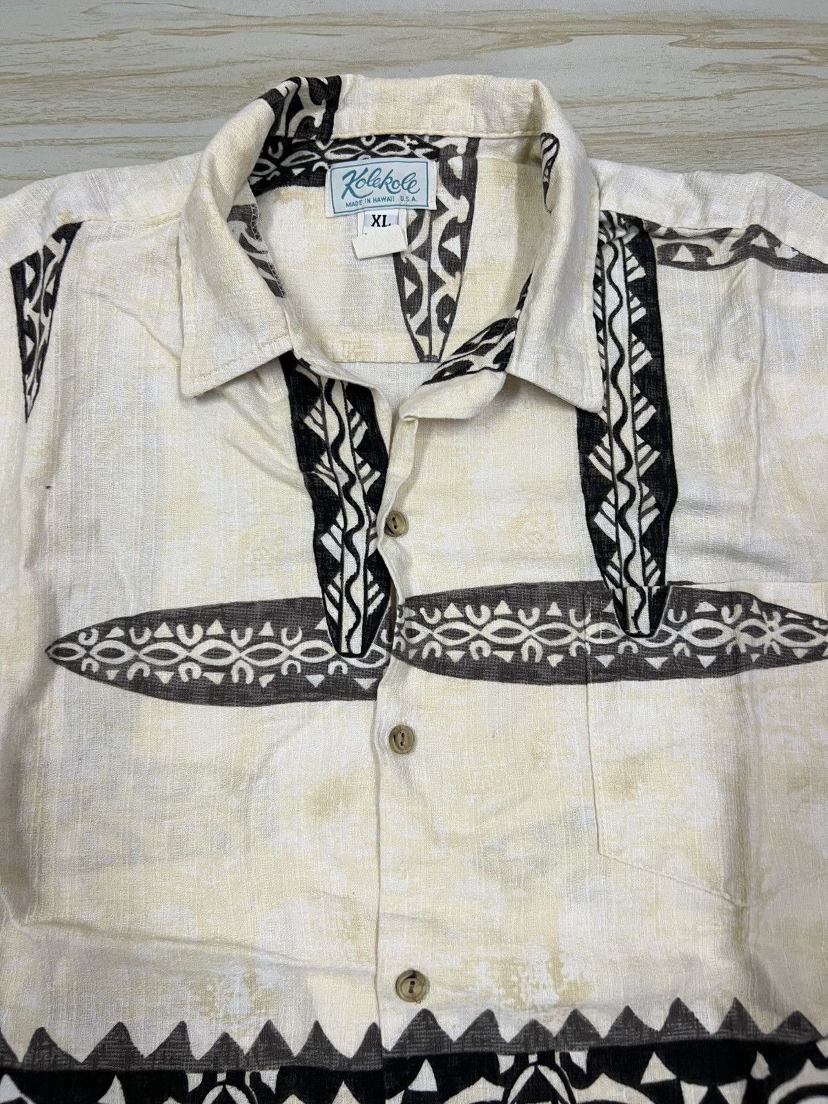 Vintage 70s KoleKole Hawaiian Faded Very Rare Shirt Size US XL / EU 56 / 4 - 6 Thumbnail