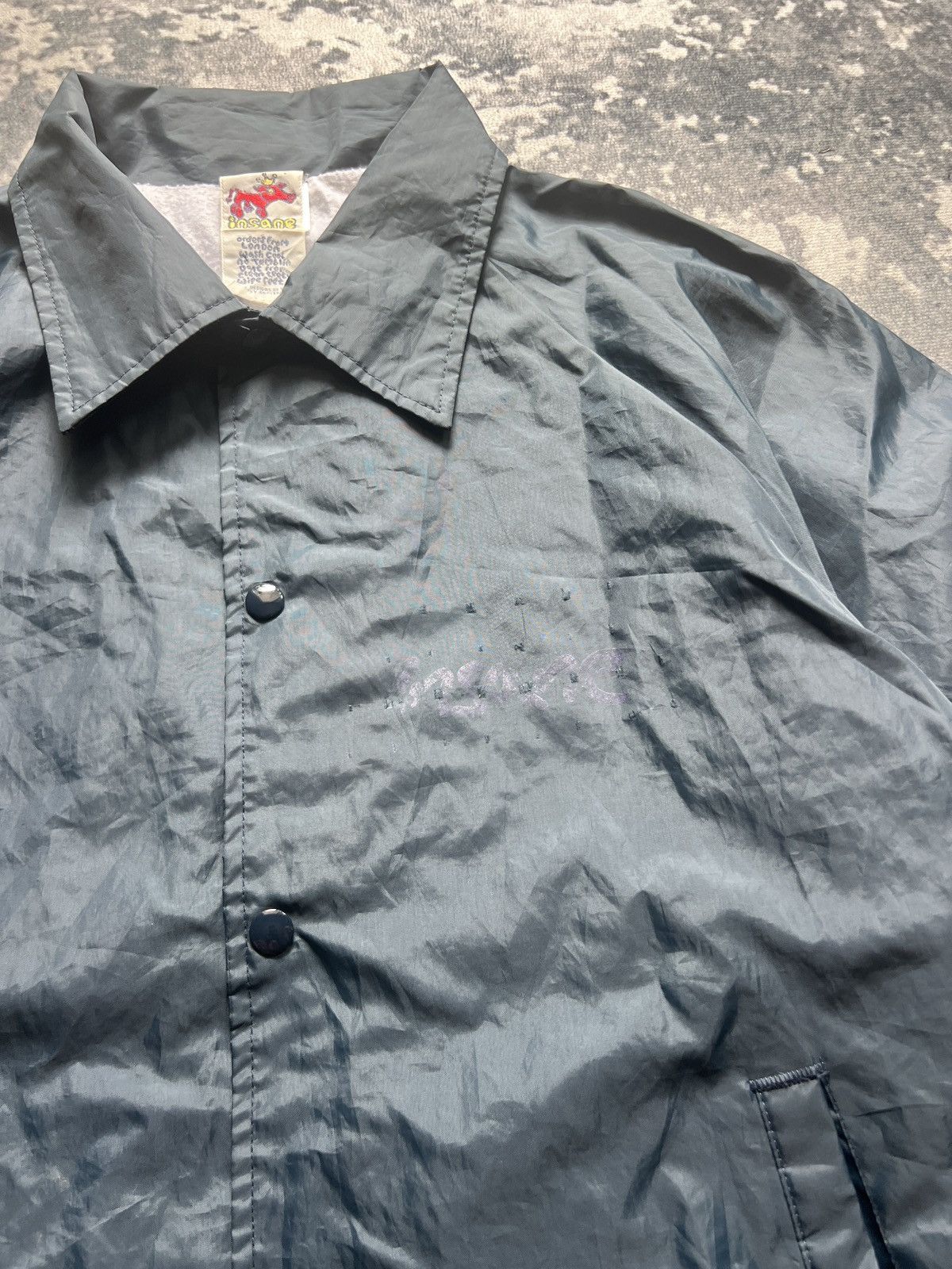 Vintage Vtg 90s Rare Insane Slam City Skate Coach Jacket Size US XL / EU 56 / 4 - 8 Thumbnail
