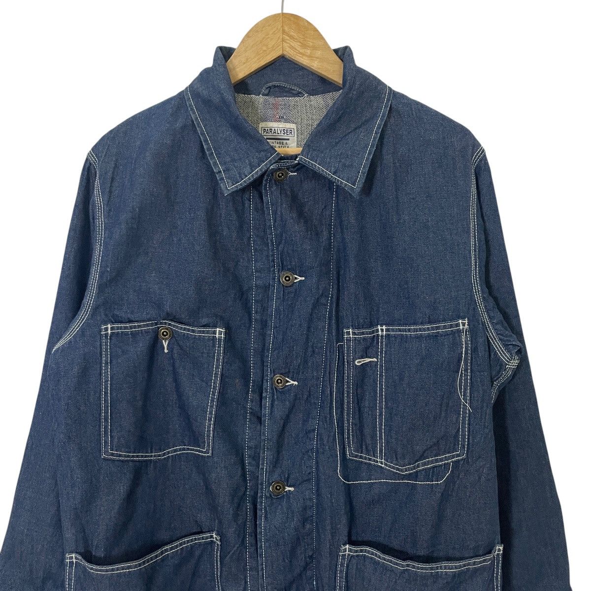 Indigo Vintage Paralyer Workwear Tactical Denim Size US L / EU 52-54 / 3 - 2 Thumbnail