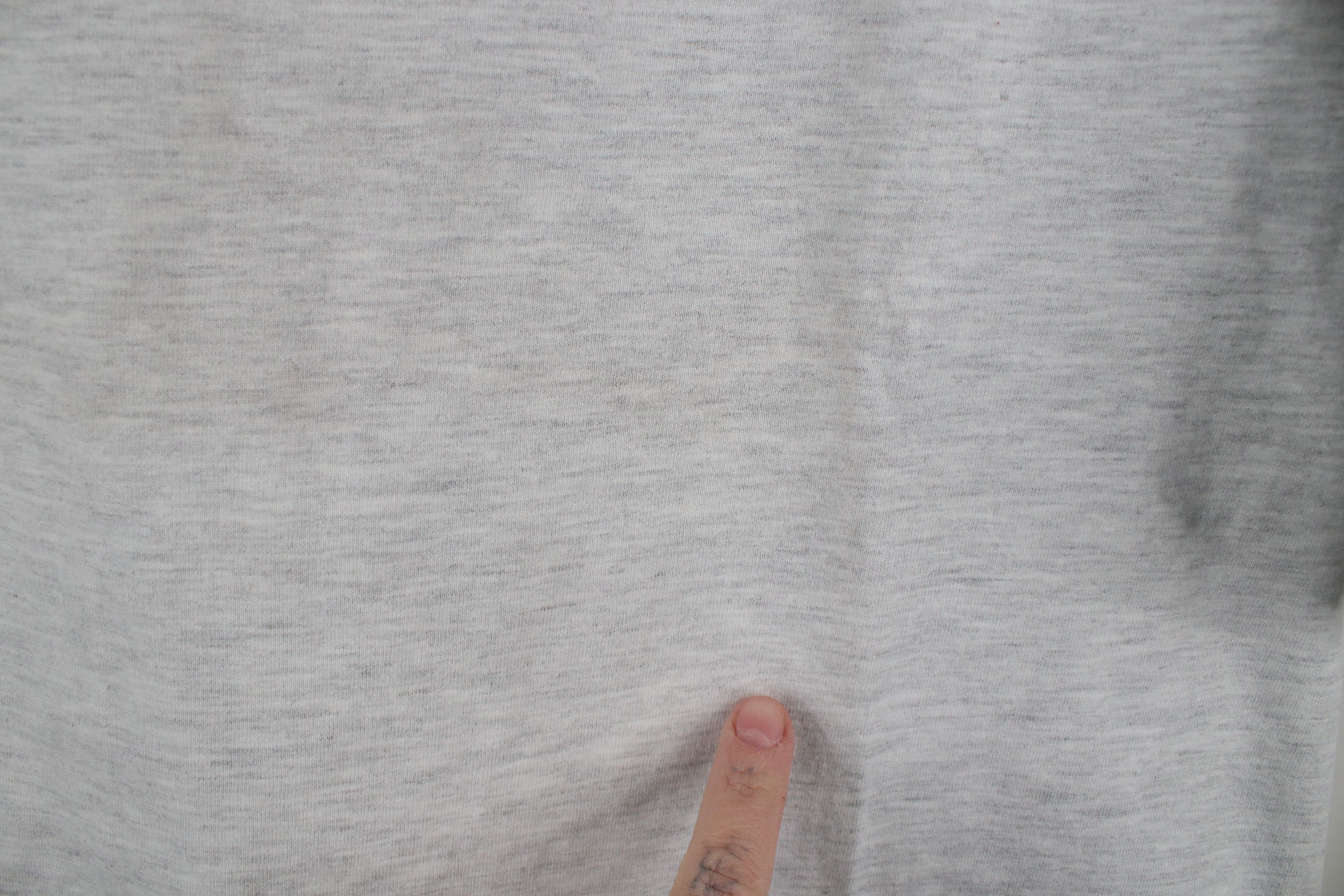 Vintage Vintage 90s Streetwear Heavyweight T-Shirt Heather Gray Size US L / EU 52-54 / 3 - 4 Thumbnail