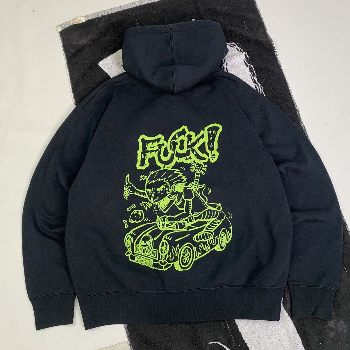 If Six Was Nine × Japanese Brand × Vintage Vintage United athle Band folk japan Hoodie Size US M / EU 48-50 / 2 - 3 Thumbnail