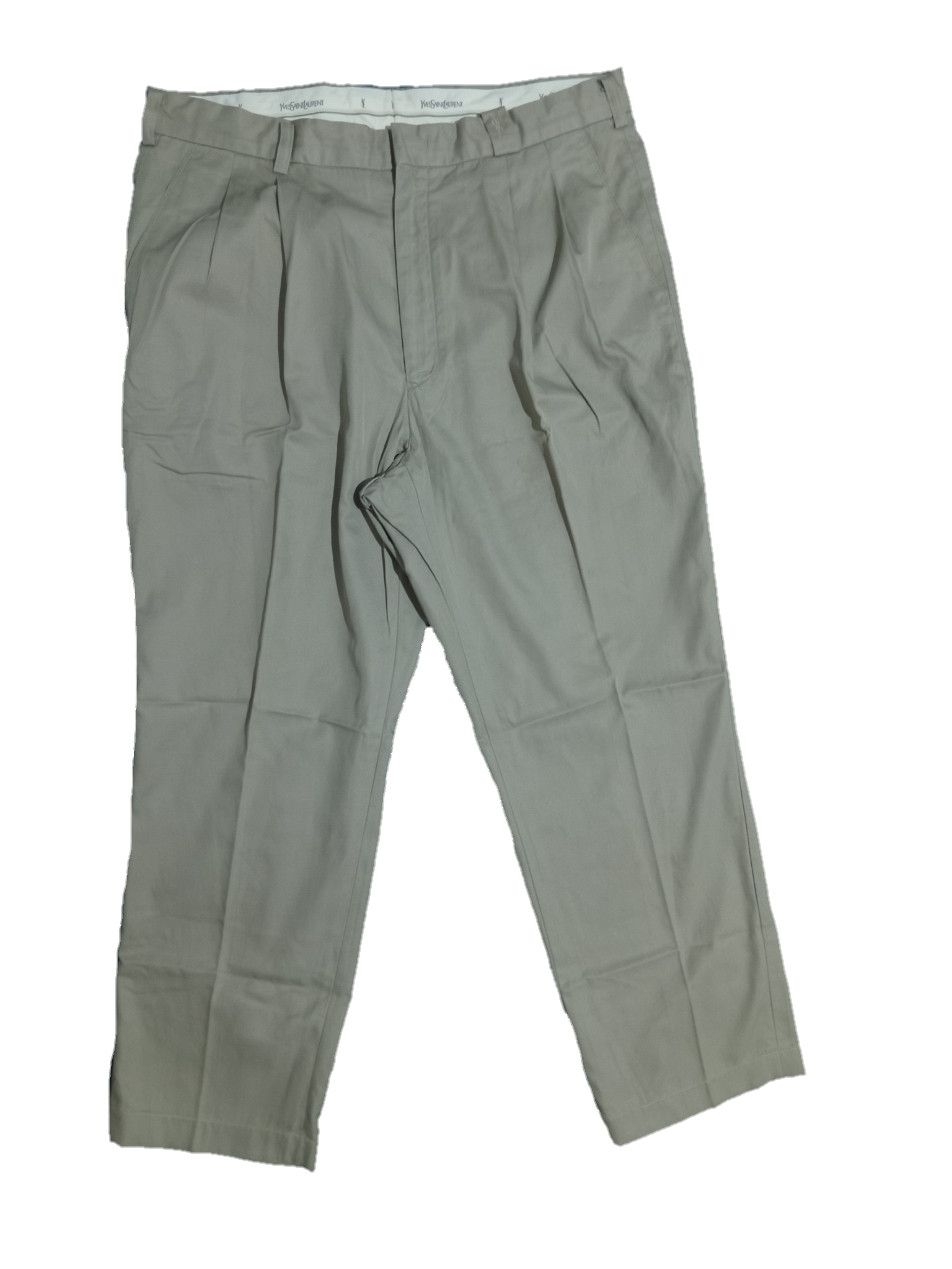 image of YVES Saint Laurent YSL Pants in Beige, Men's (Size 36)