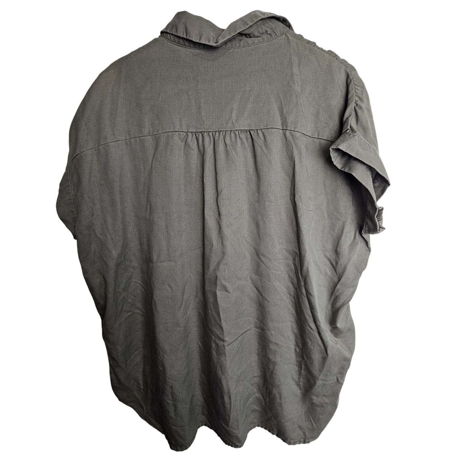 Quince Quince Womens Vintage Wash Tencel Camp Shirt Sz L Oversized Size L / US 10 / IT 46 - 7 Thumbnail