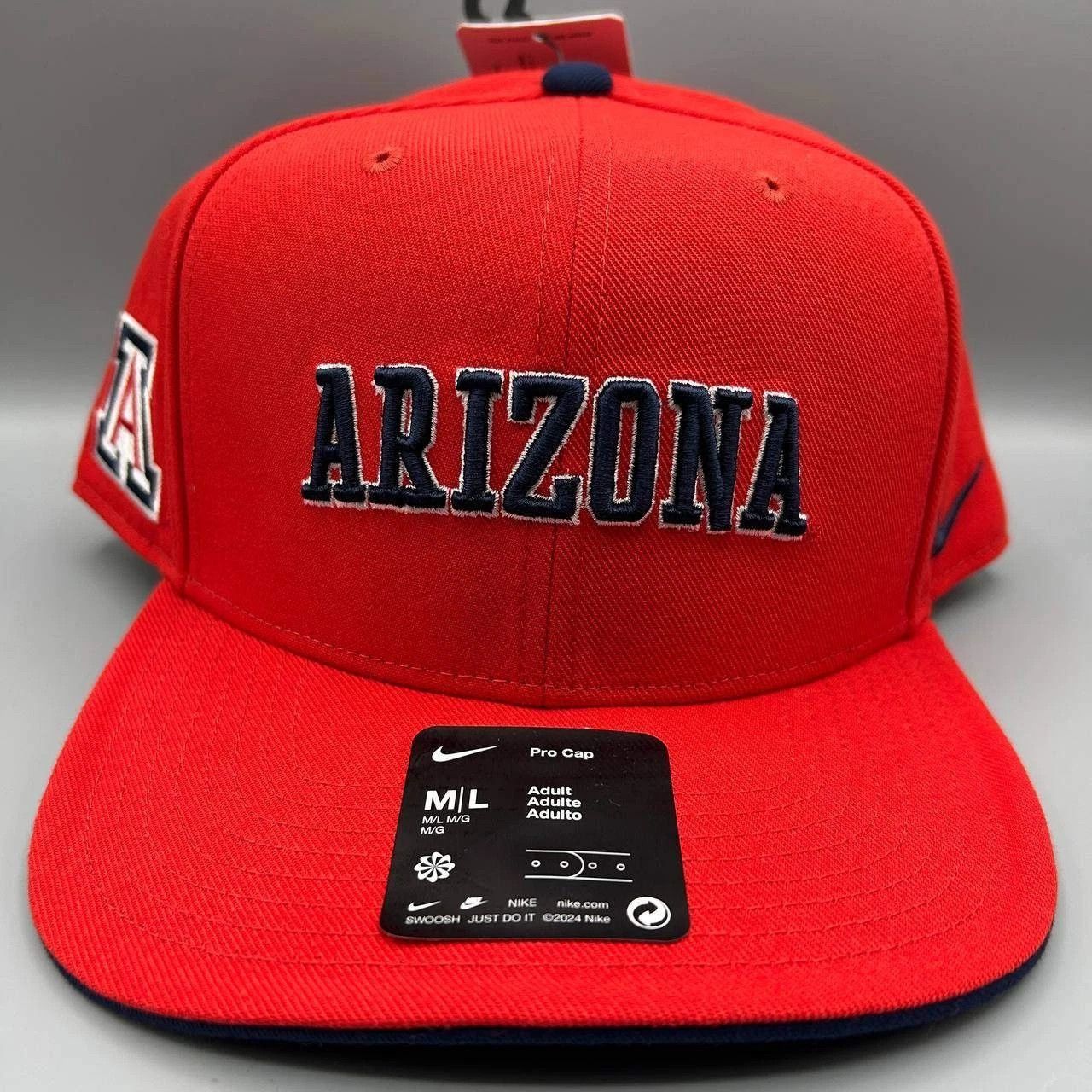 Nike Arizona Wildcats x Nike Pro Hat Men M-L Dri-Fit Snap Back Size ONE SIZE - 1 Thumbnail