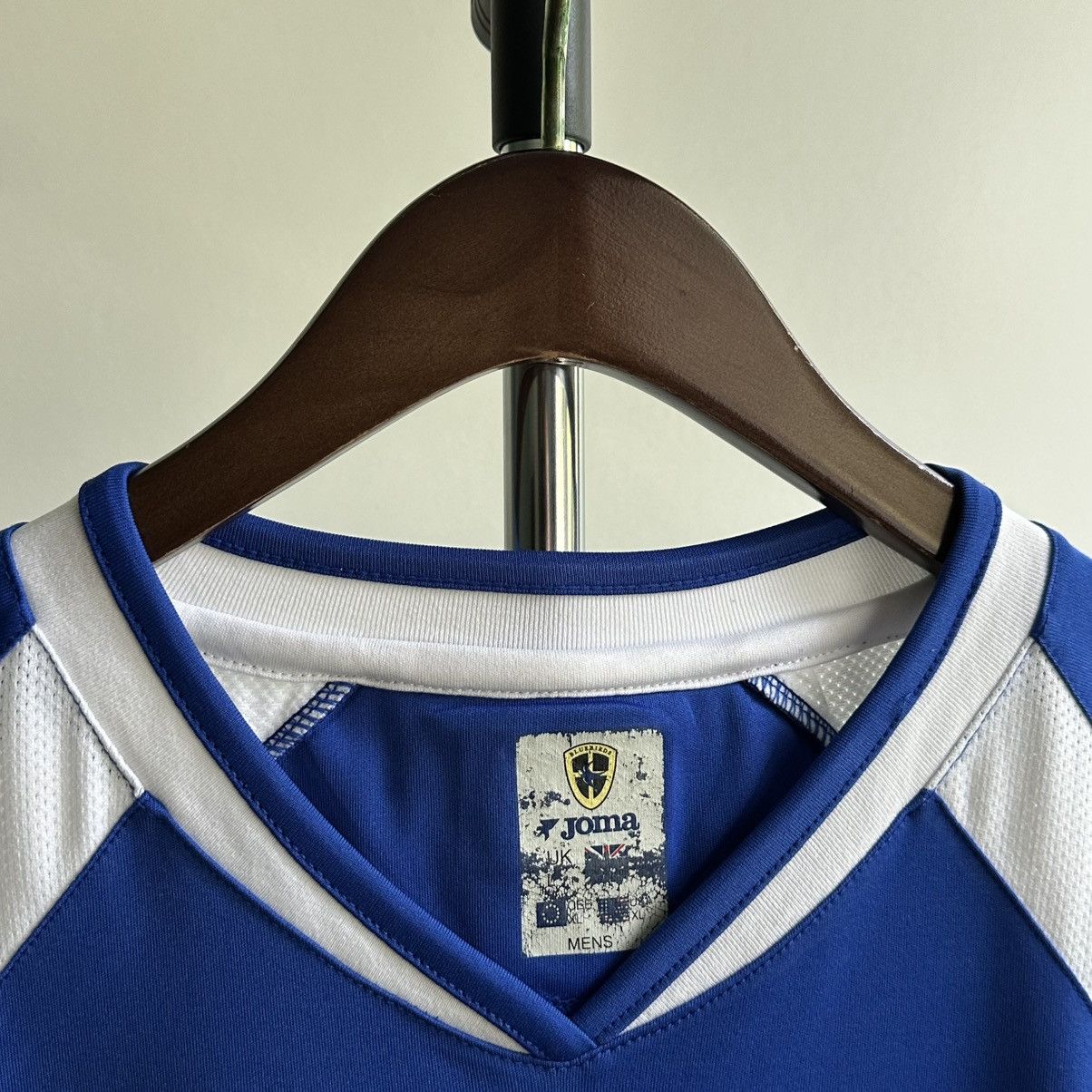Joma Vintage Chopra #8 Cardiff City FC 2006/07 Soccer Jersey Joma Size US L / EU 52-54 / 3 - 5 Thumbnail