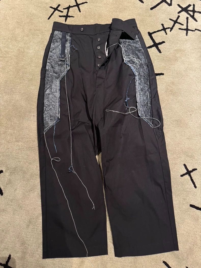 Rick Owens Rick Owens Fringed wax pants- Size US 34 / EU 50 - 1 Thumbnail