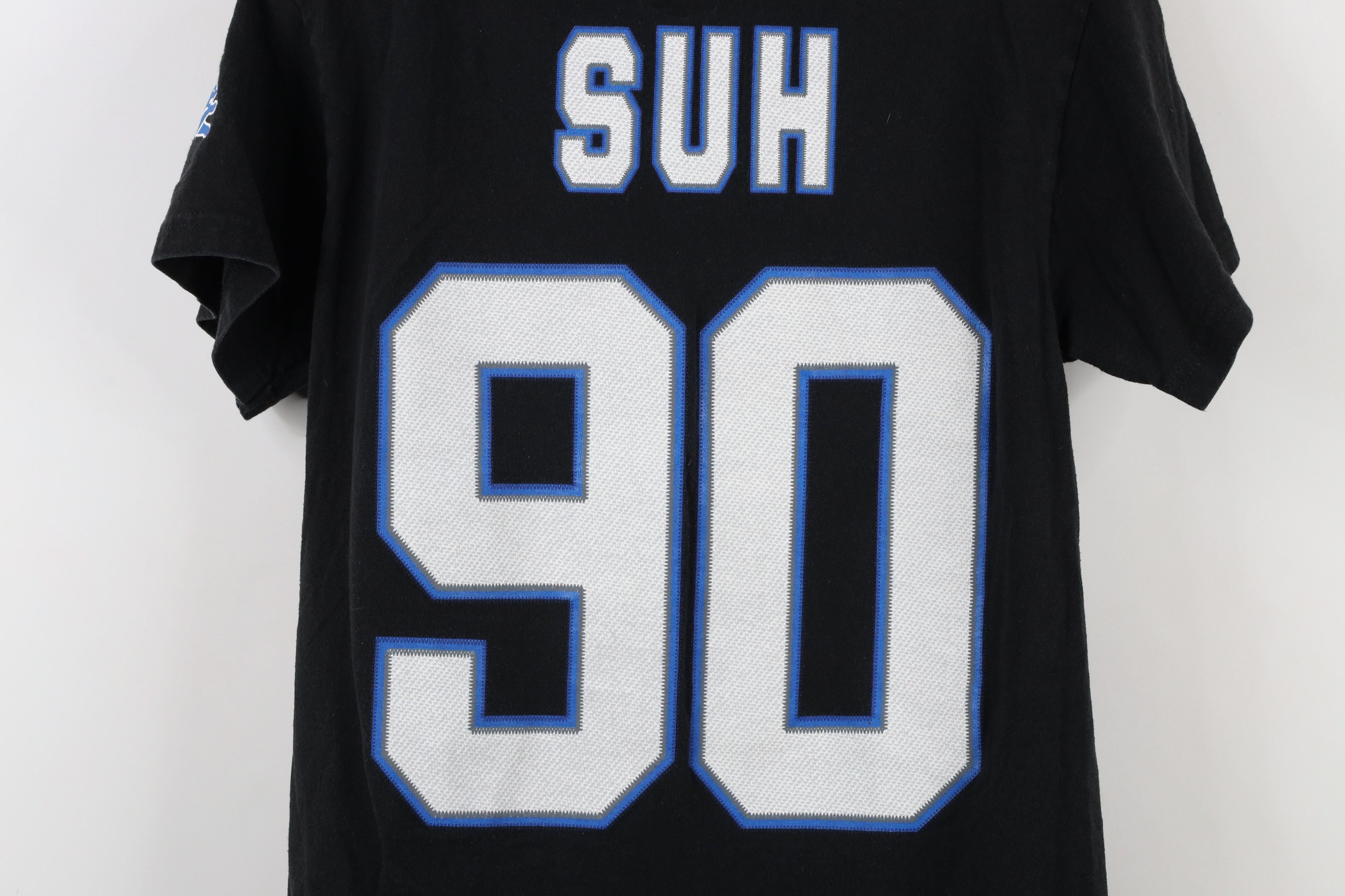Vintage Vintage NFL Suh Detroit Lions Football T-Shirt Black #90 Size US S / EU 44-46 / 1 - 10 Thumbnail